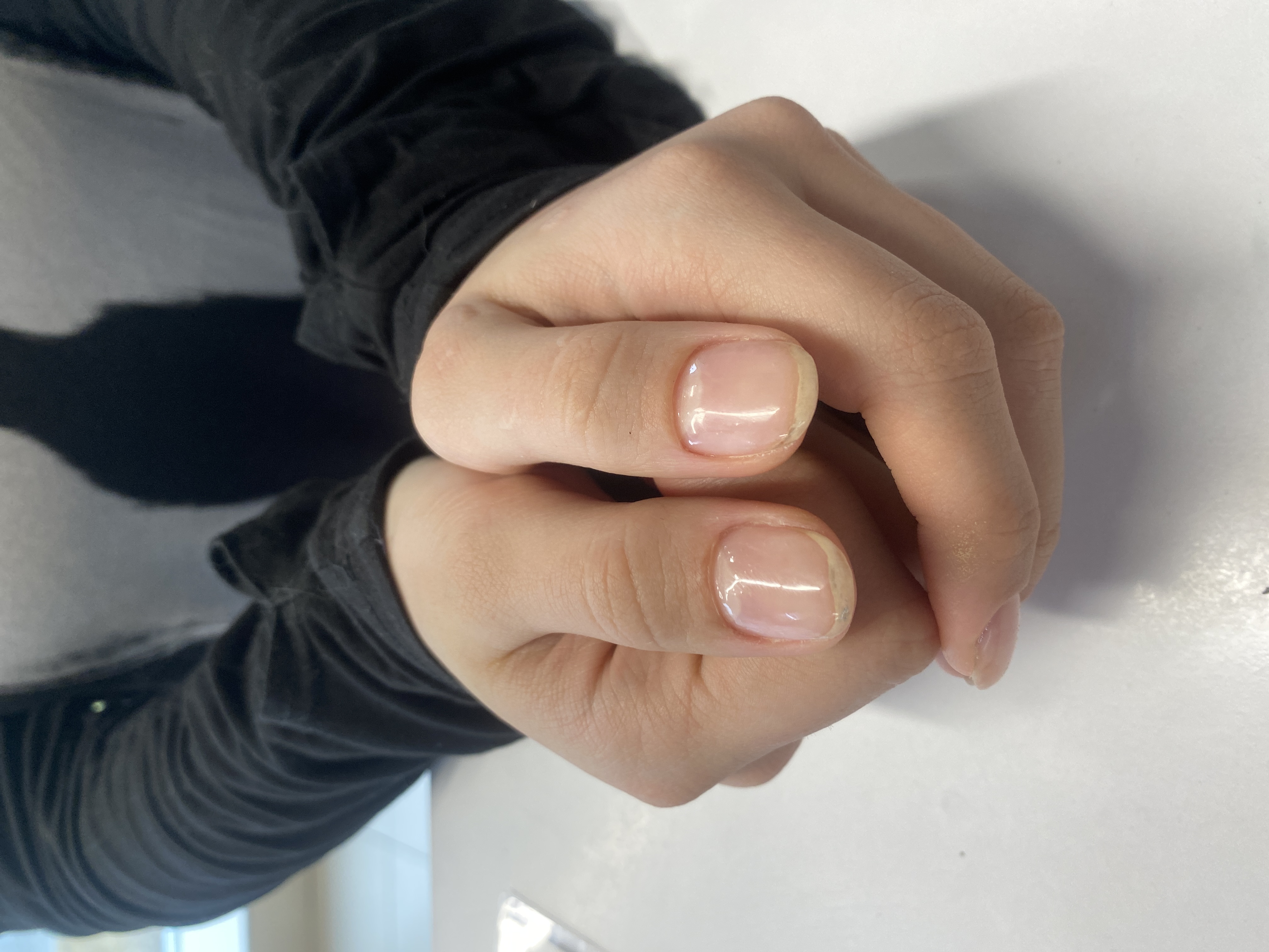 Маникюр, бесцветный, однотон, на каждый день