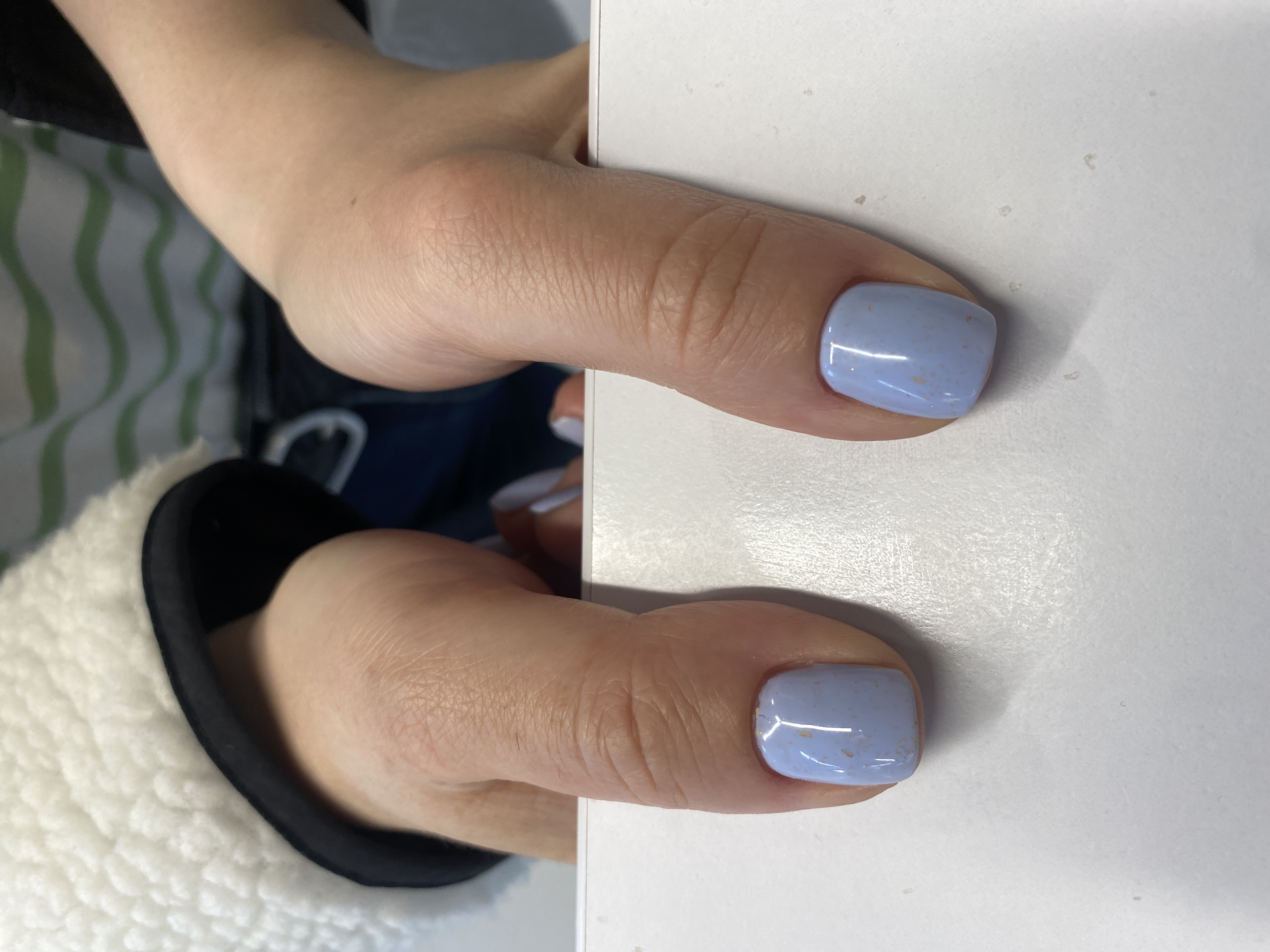 нюд, нежный, Маникюр, на каждый день, однотон, голубой