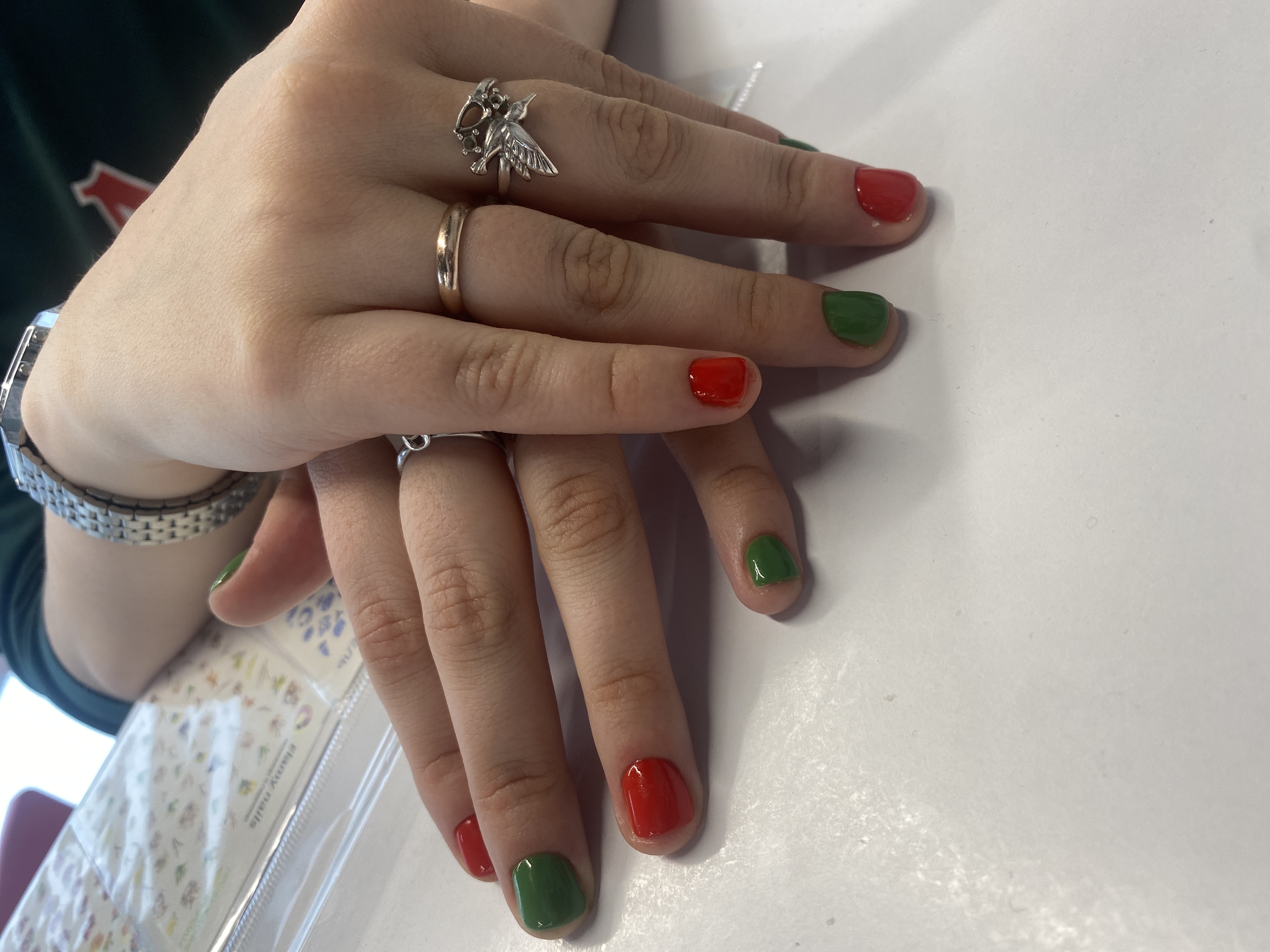 Маникюр, на каждый день, разные цвета