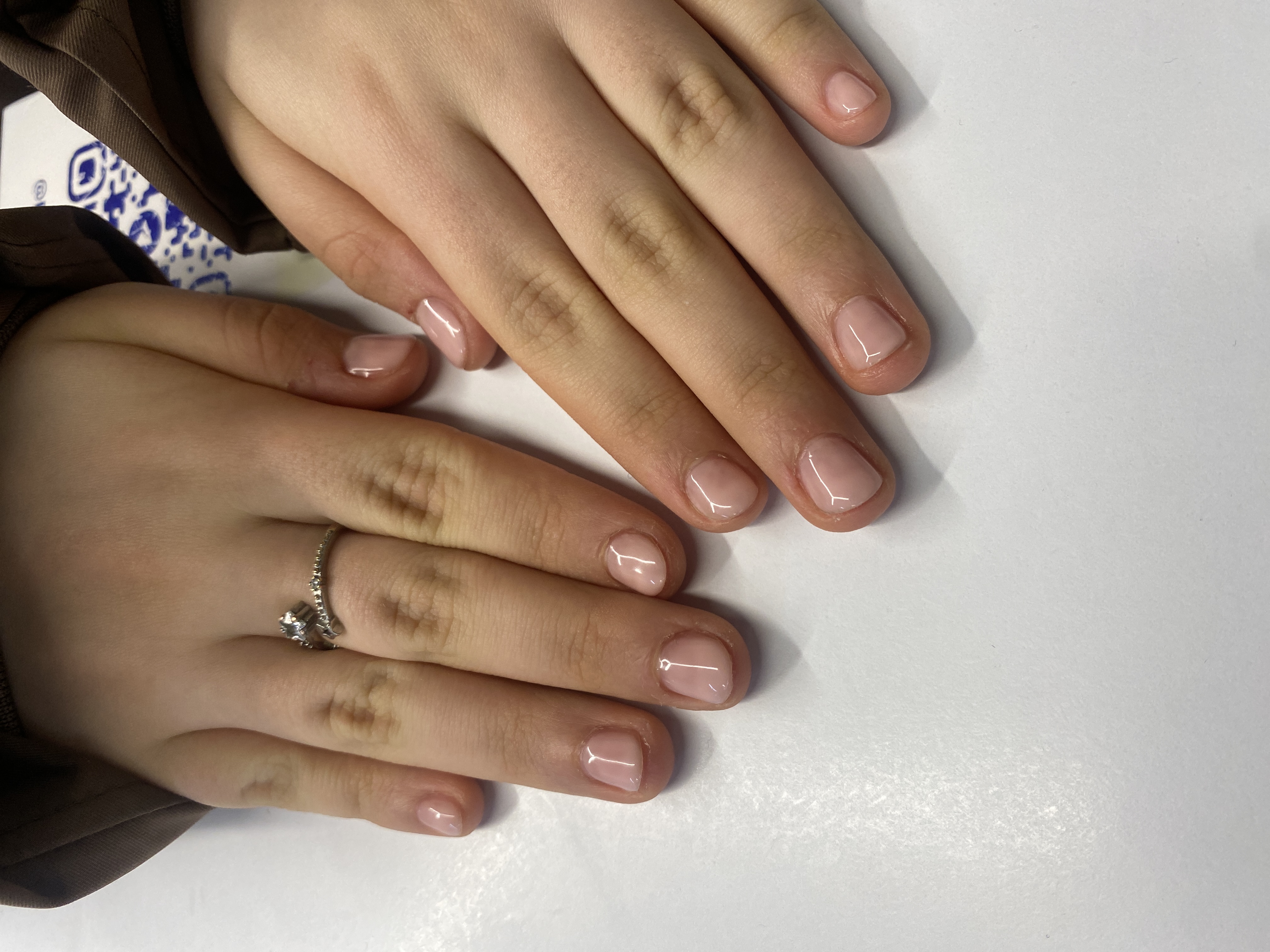 однотон, нежный, Маникюр, натуральный, на каждый день