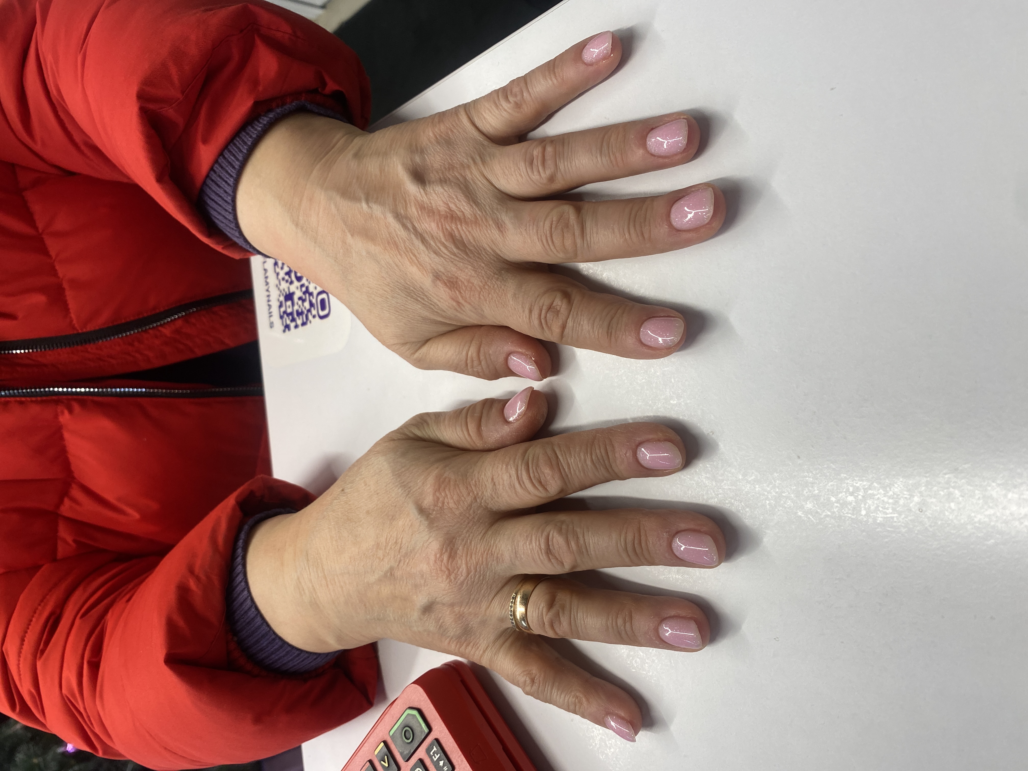 Маникюр, нежный, на каждый день, нюд, пудровый, однотон