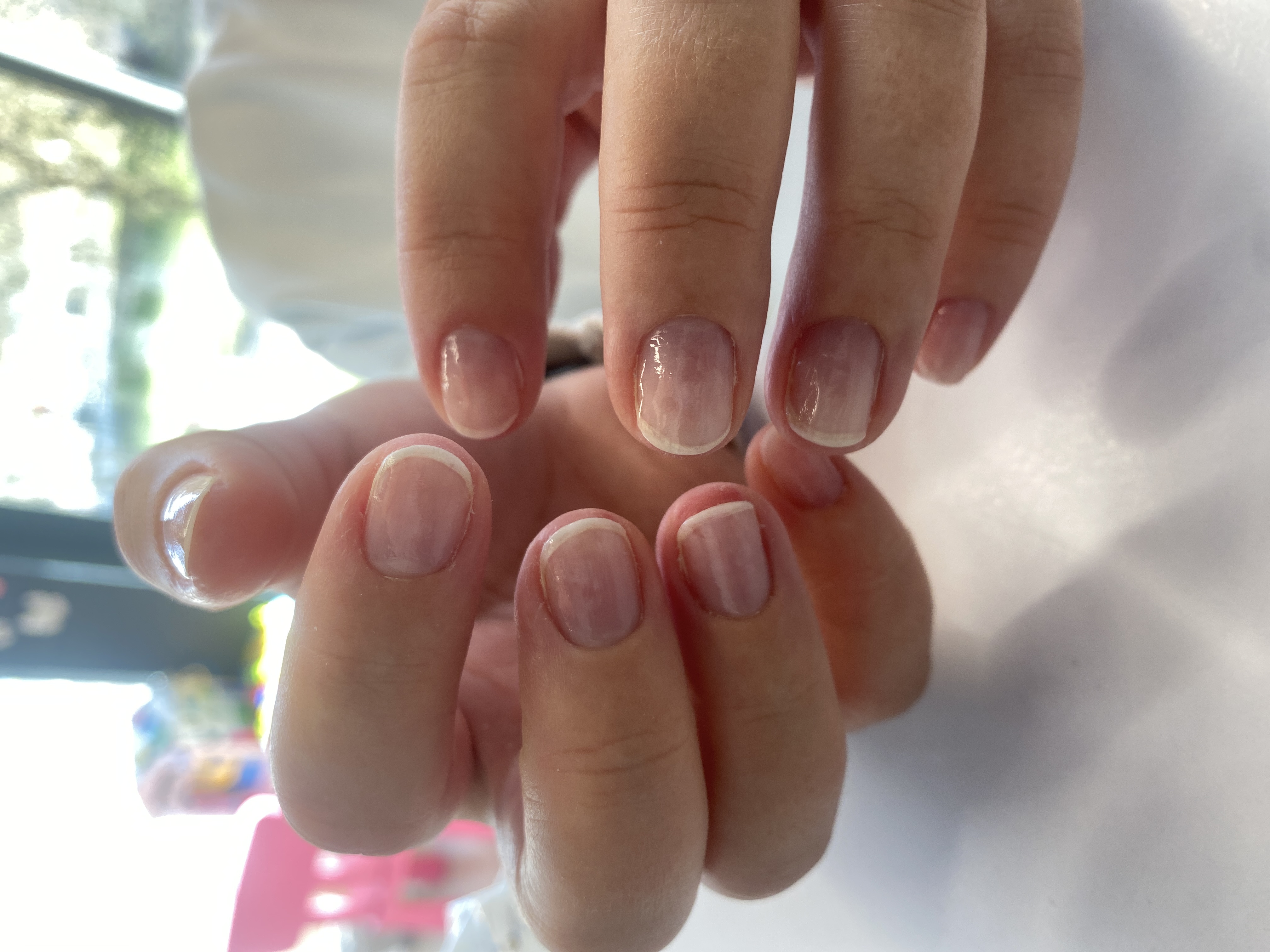 Маникюр, однотон, на каждый день, бесцветный