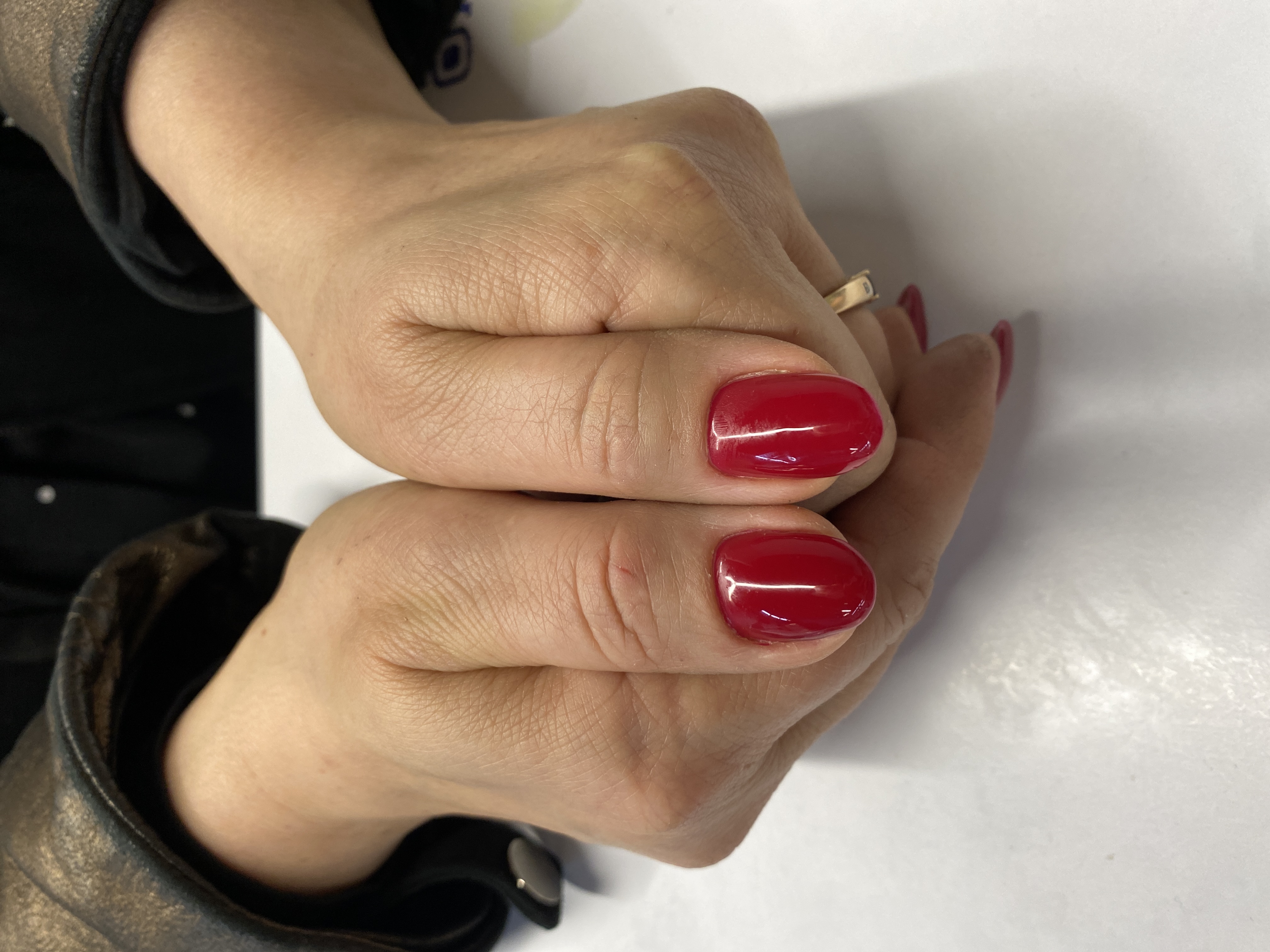 однотон, Маникюр, винный, на каждый день