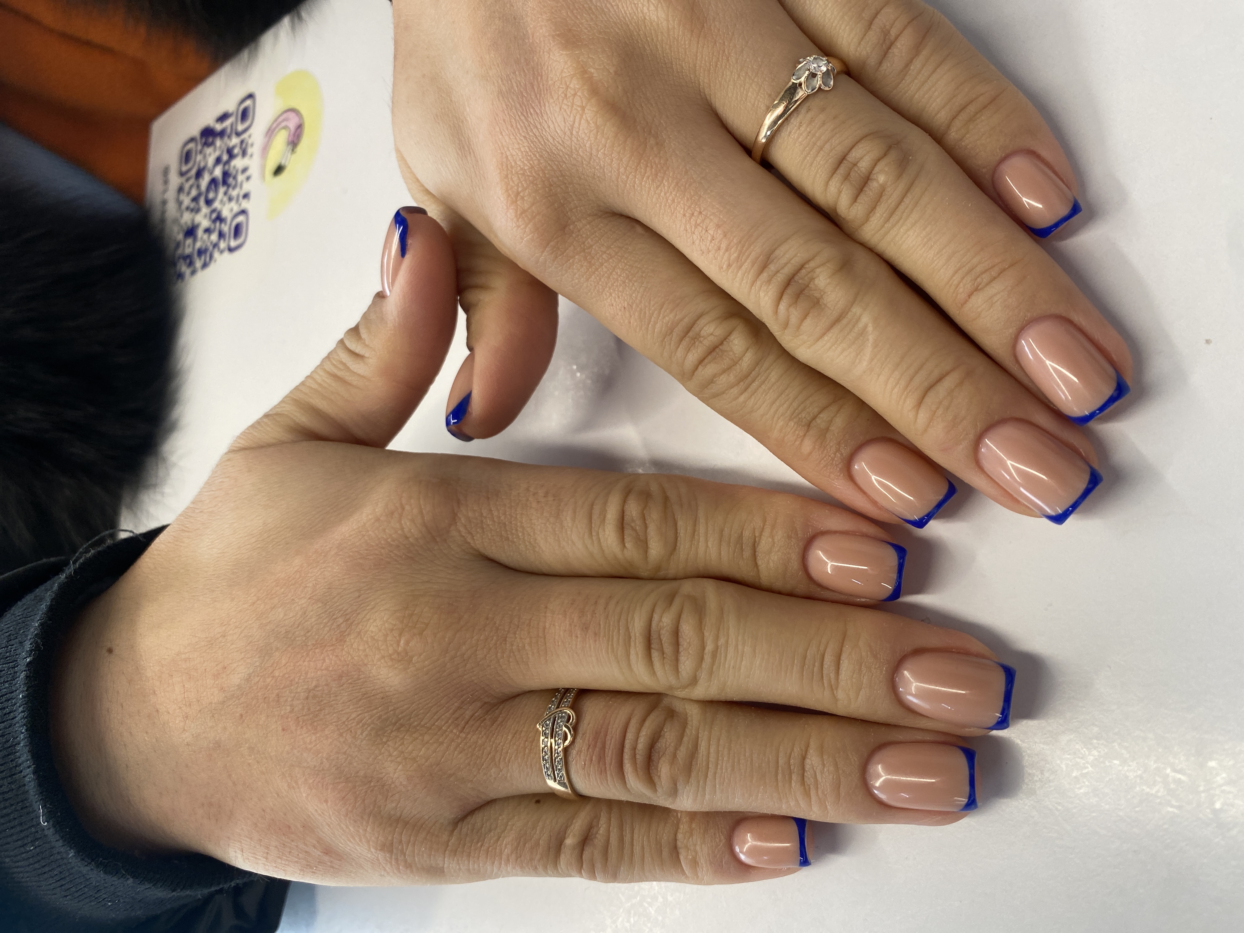 дизайн, Маникюр, френч, нюд, бежевый, на каждый день