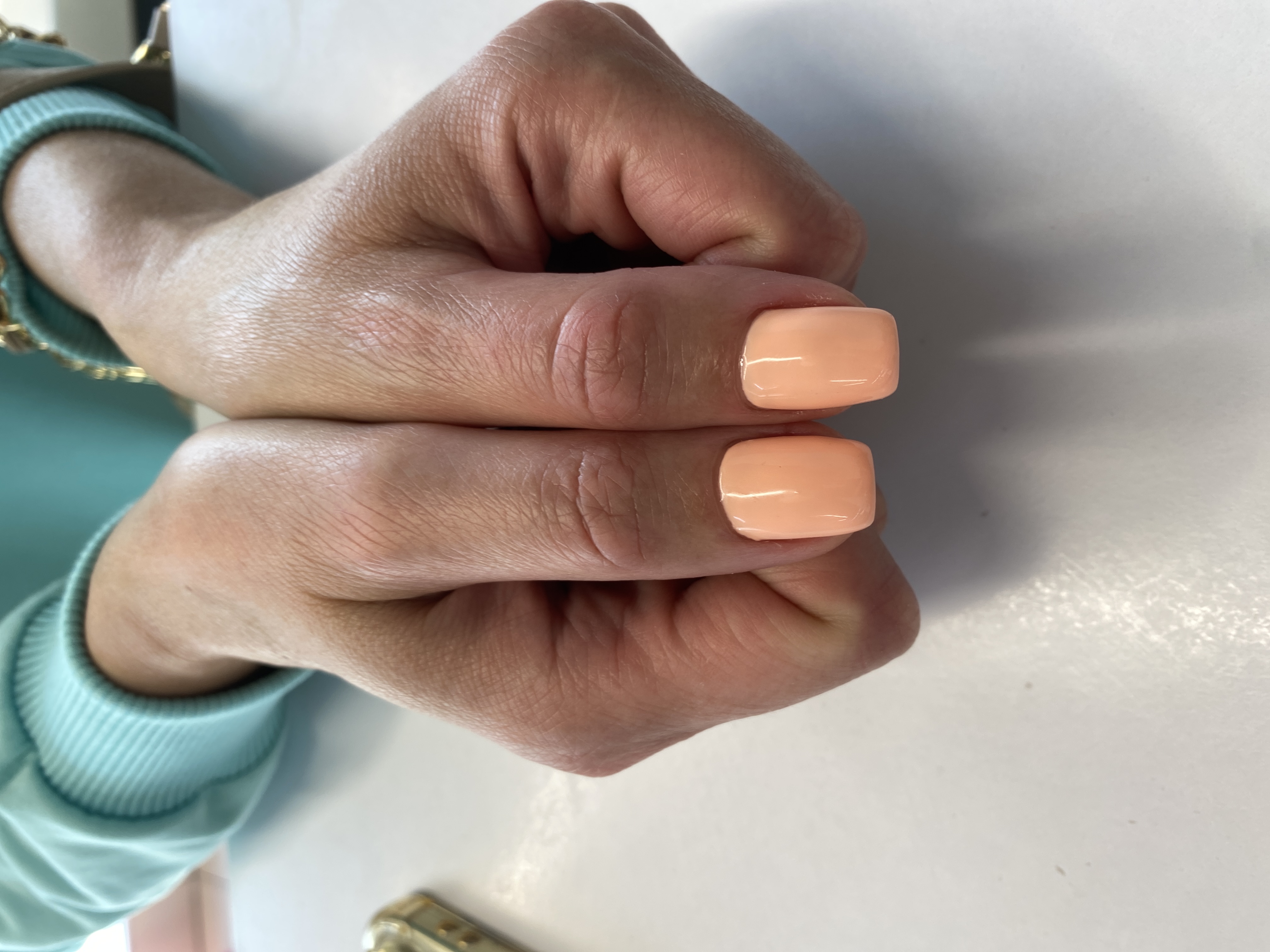 однотон, Маникюр, нюд, на каждый день, кремовый