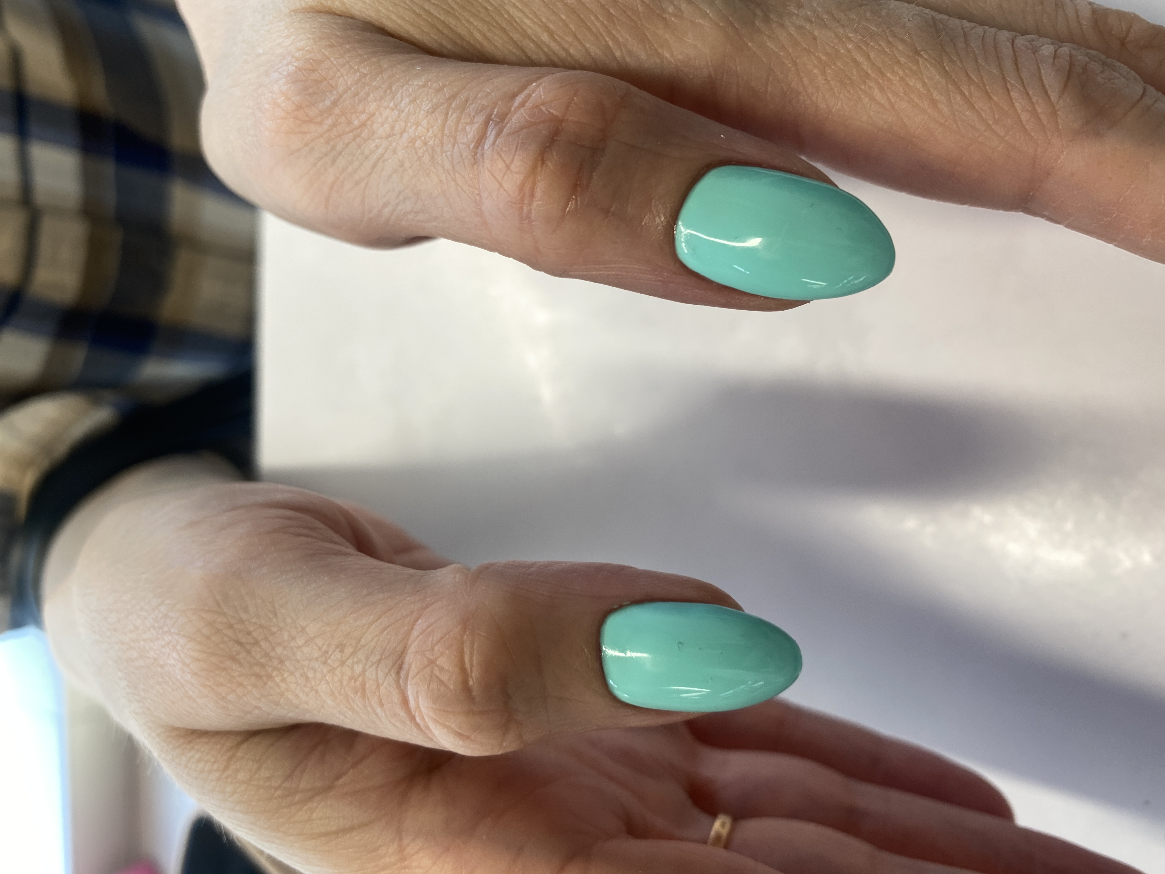 дизайн, Маникюр, геометрия, бирюзовый, комбинированный, на каждый день, минимализм, нежный