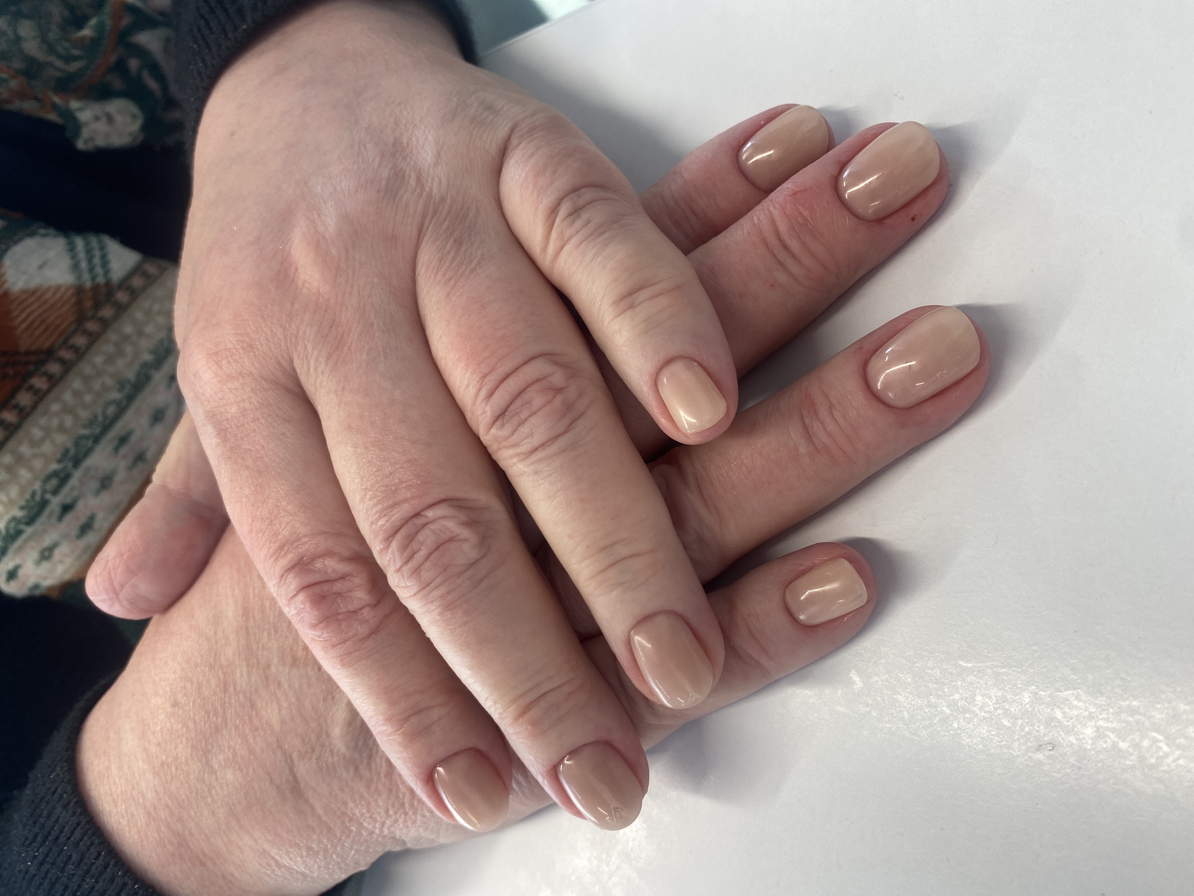 нюд, однотон, Маникюр, бежевый, на каждый день