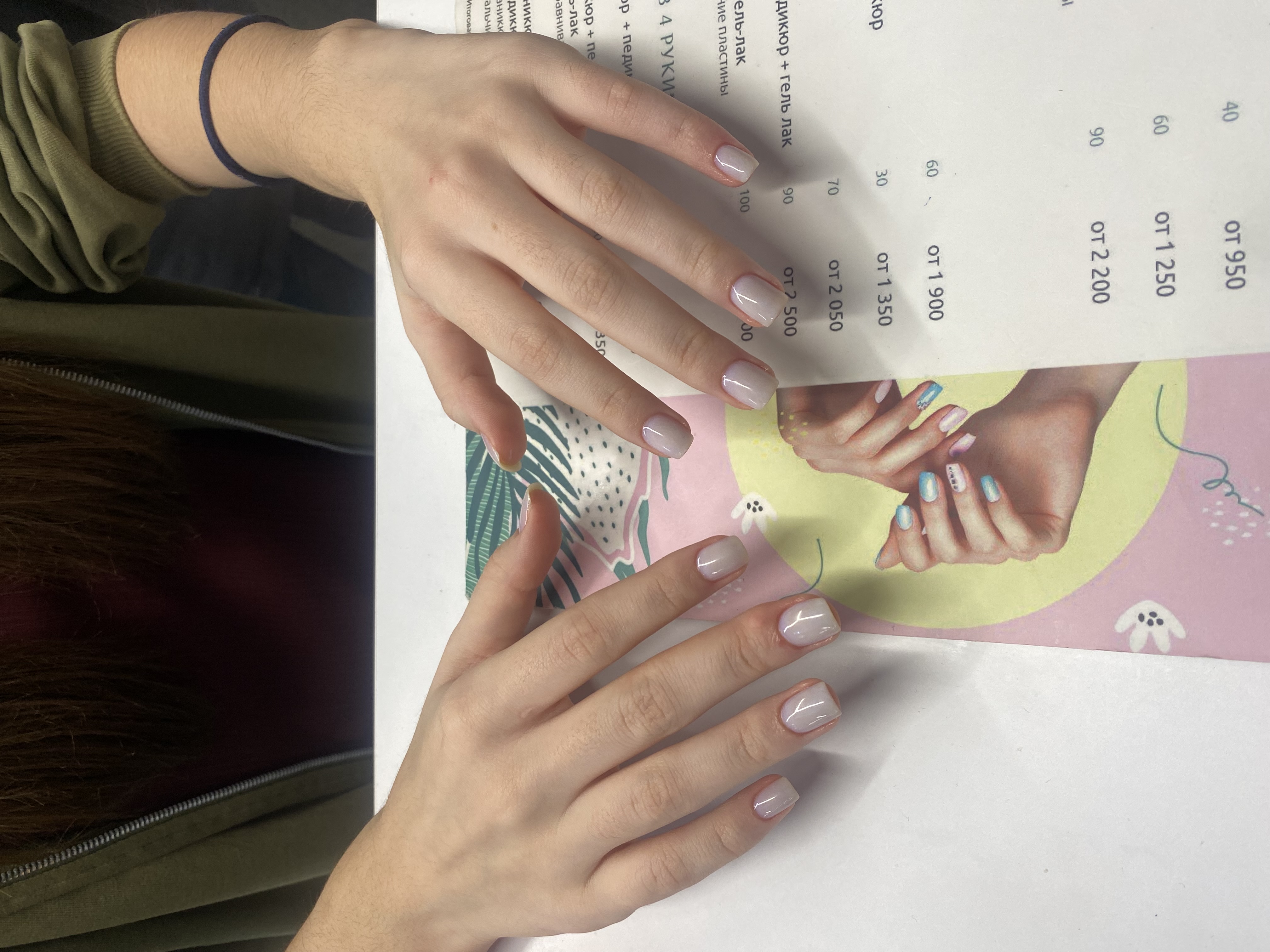 лак с блестками, Маникюр, нежный, однотон, на каждый день, перламутр