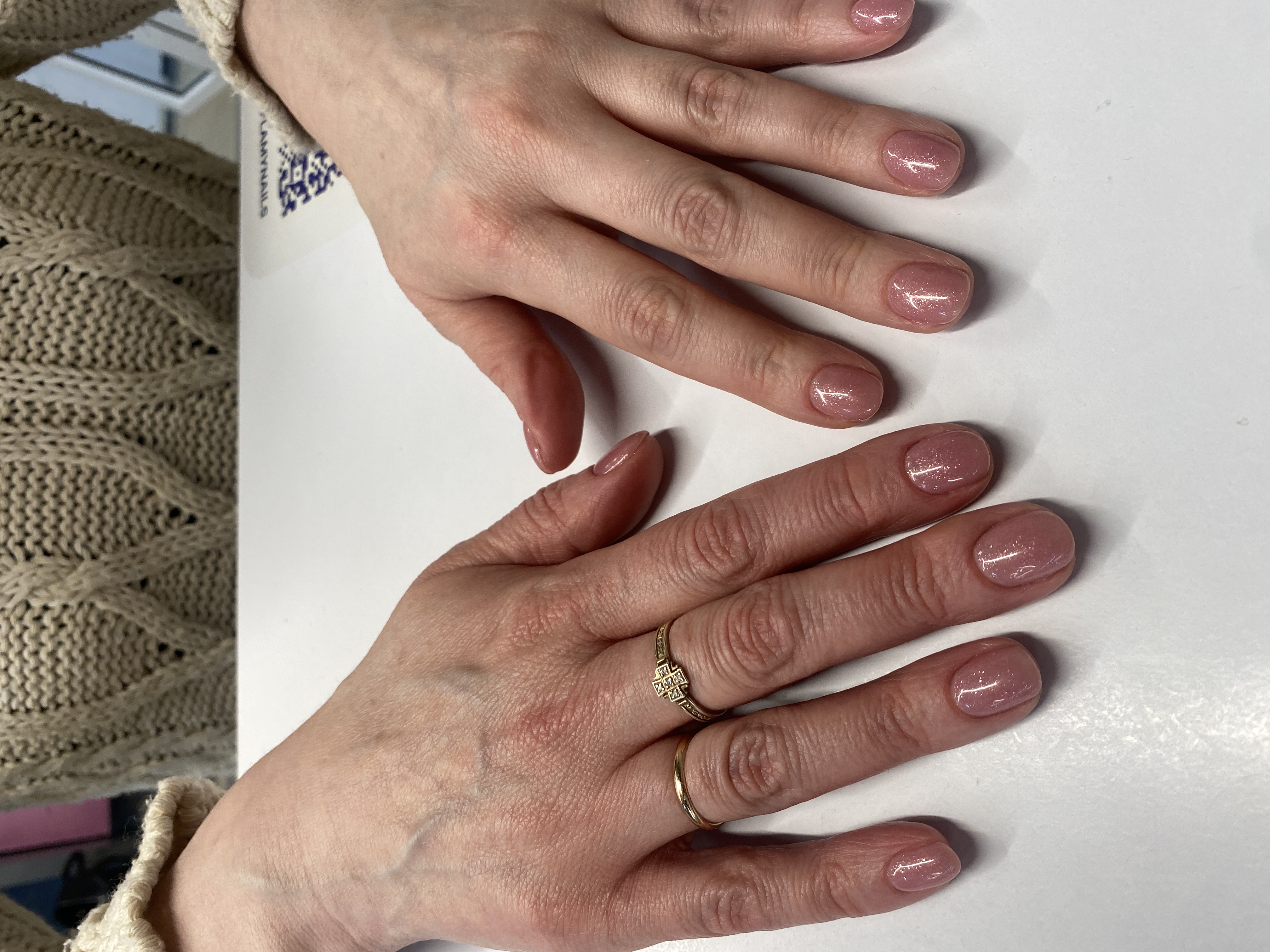 лак с блестками, однотон, на каждый день, сиреневый, Маникюр