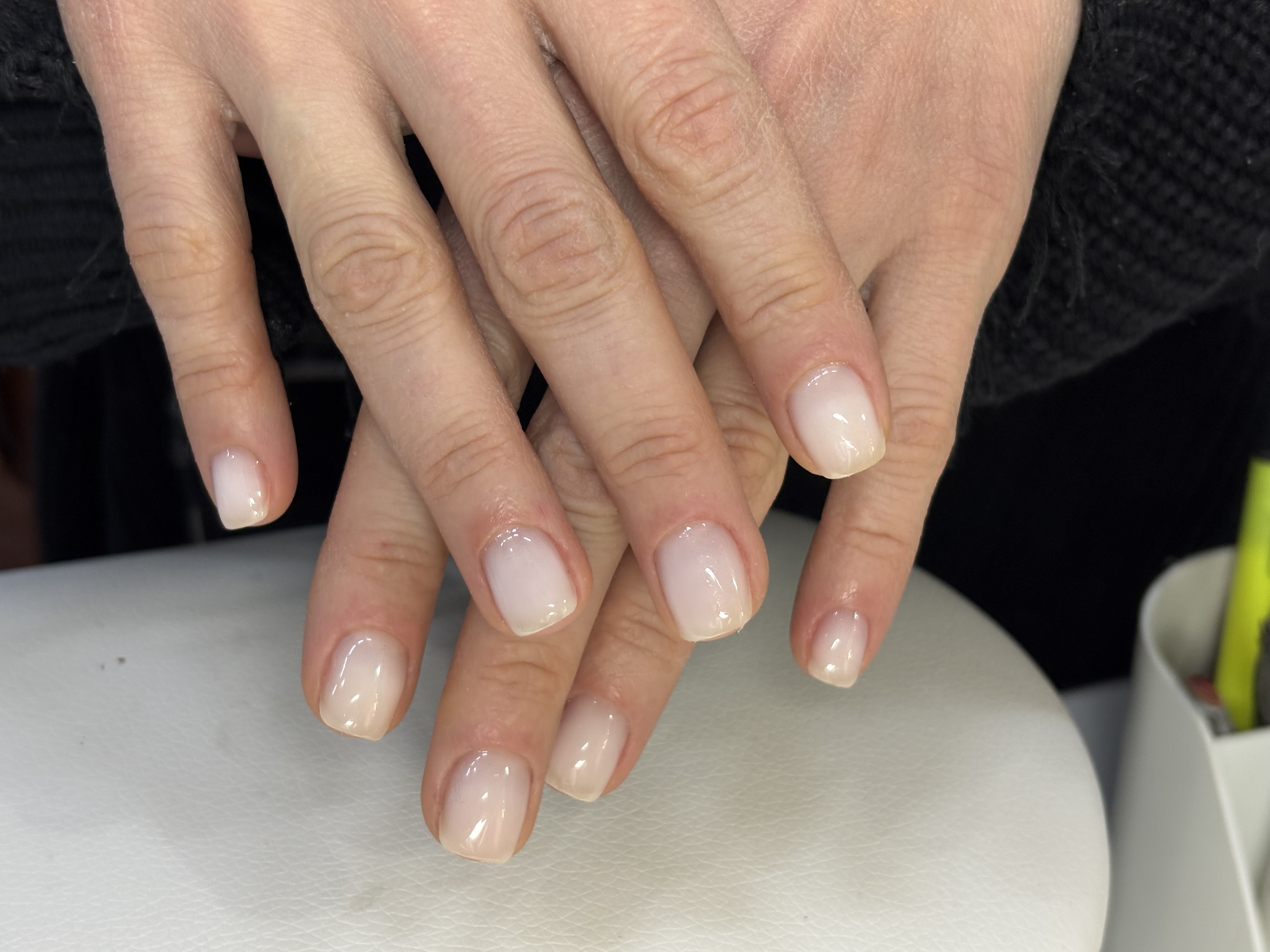 однотон, Маникюр, молочный, на каждый день