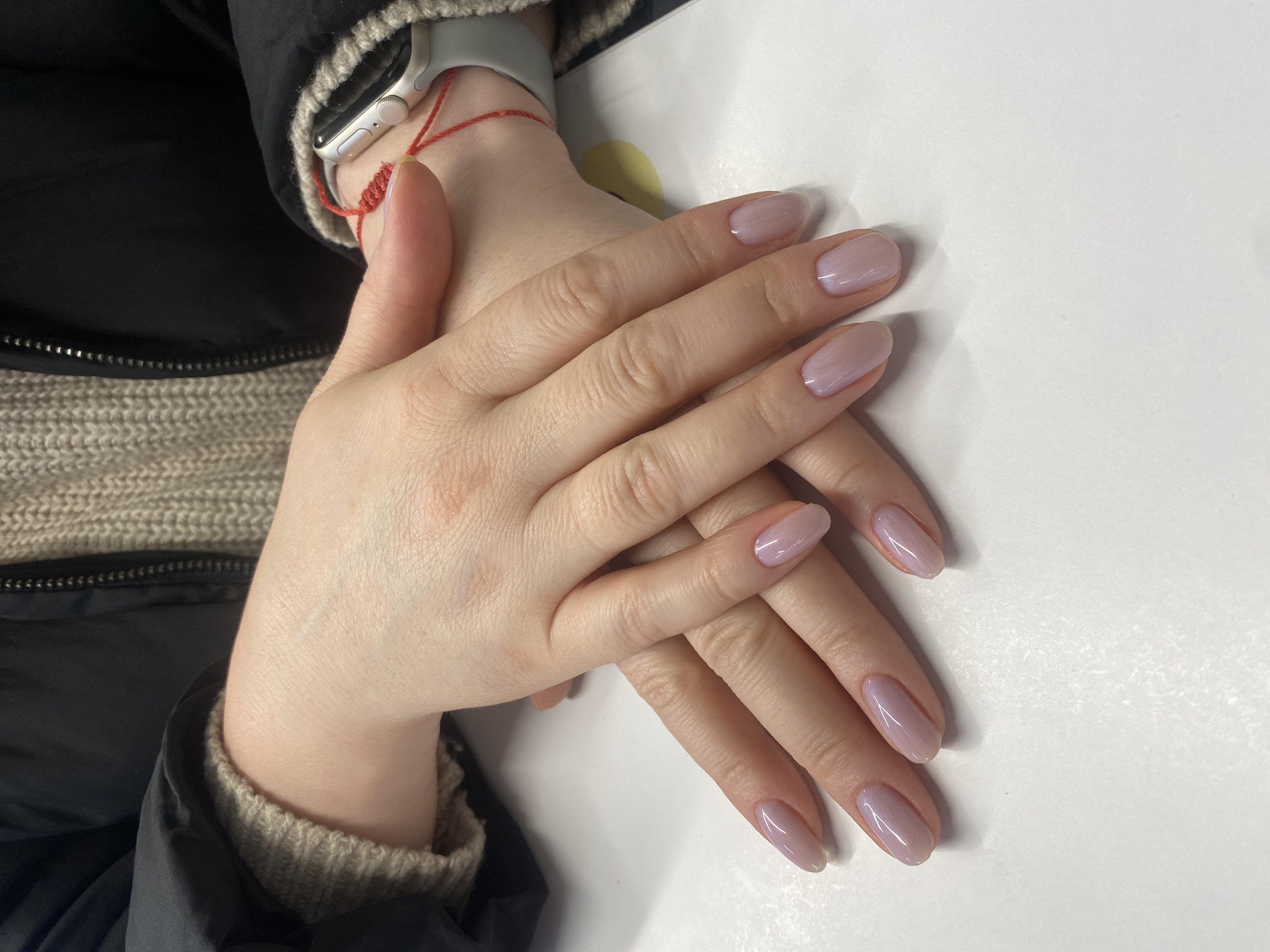 на каждый день, Маникюр, лак с блестками, однотон, нежный, перламутр