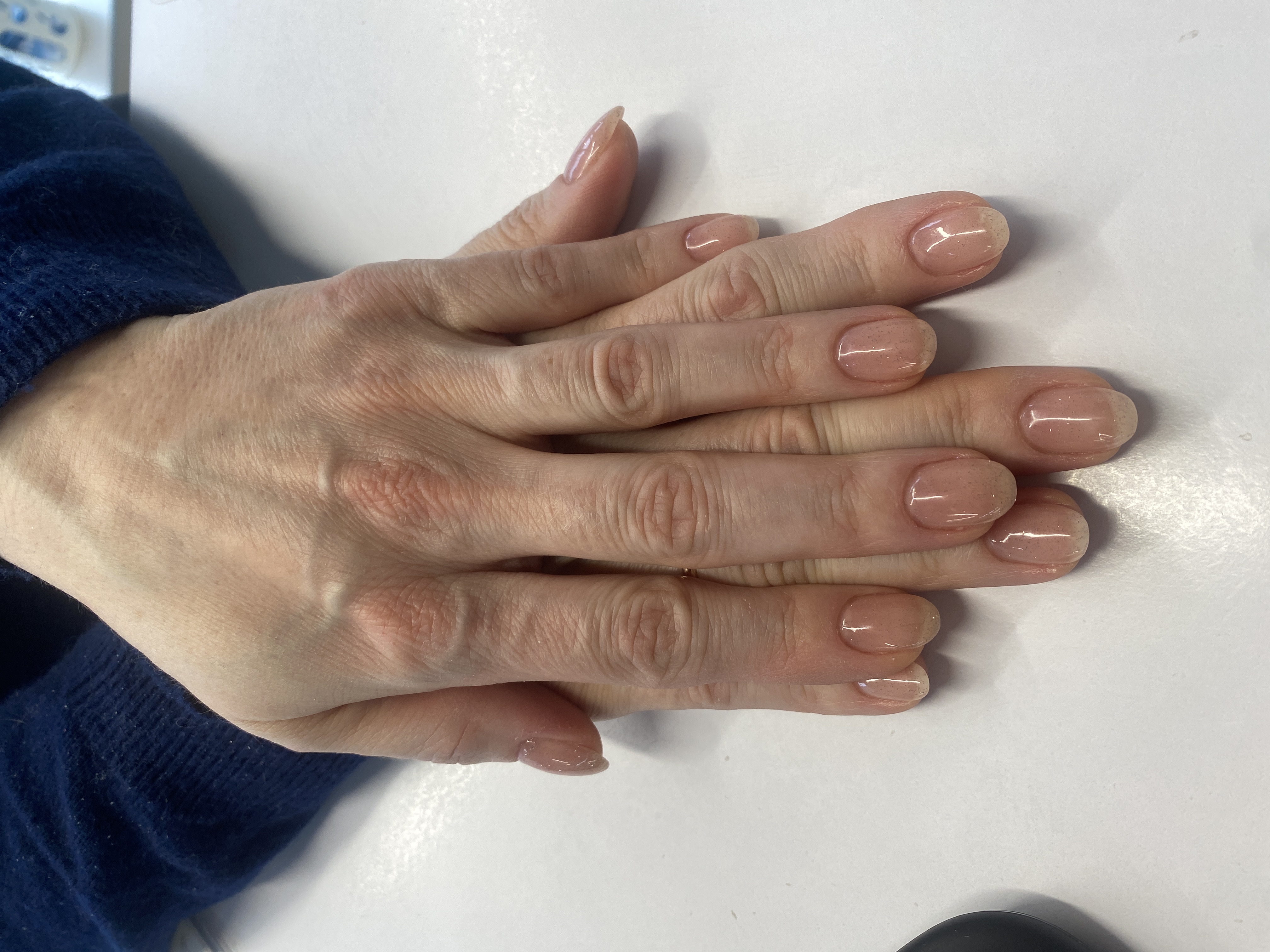 лак с блестками, Маникюр, на каждый день, однотон, натуральный, нюд