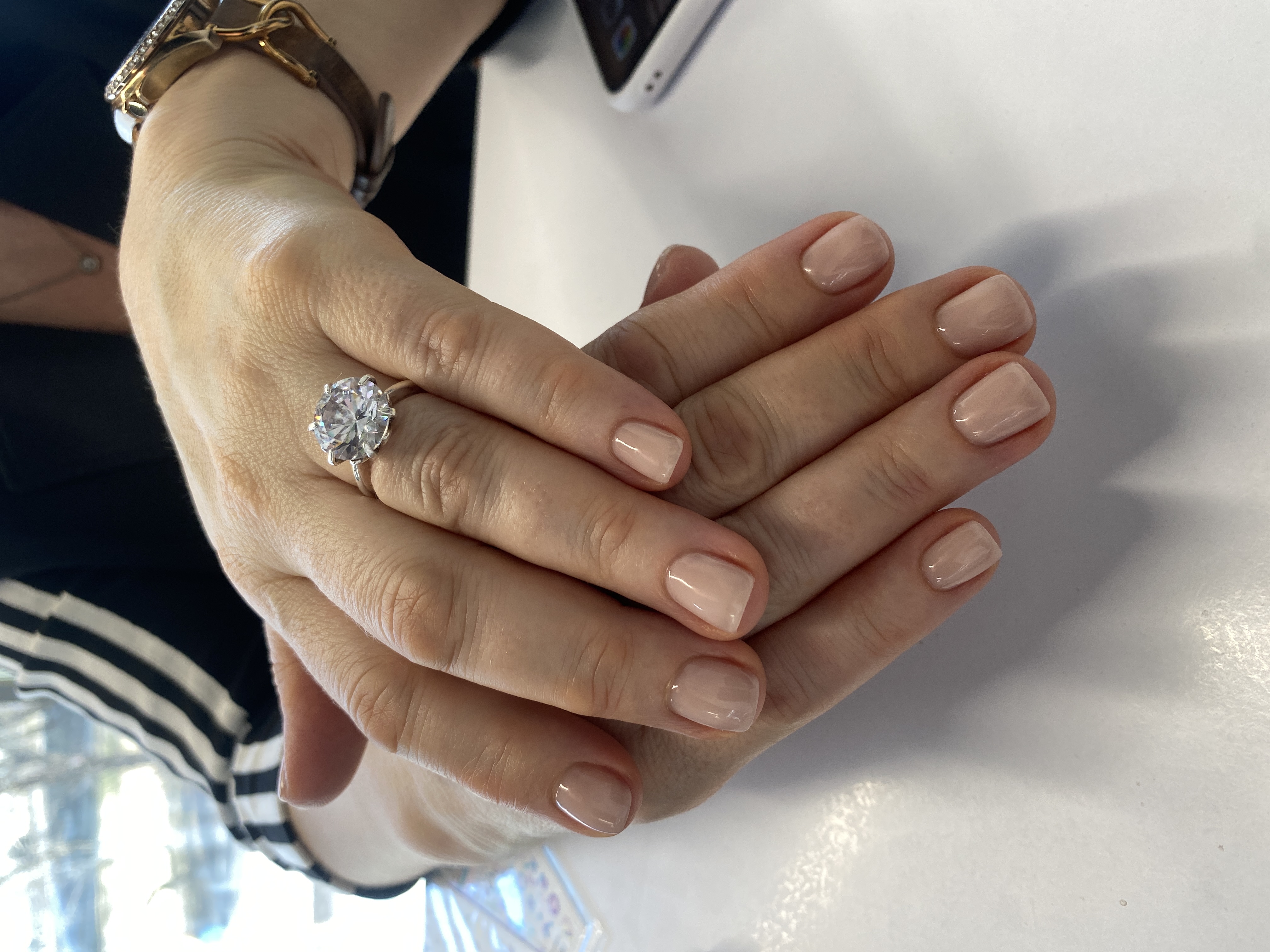 нюд, однотон, натуральный, Маникюр, на каждый день