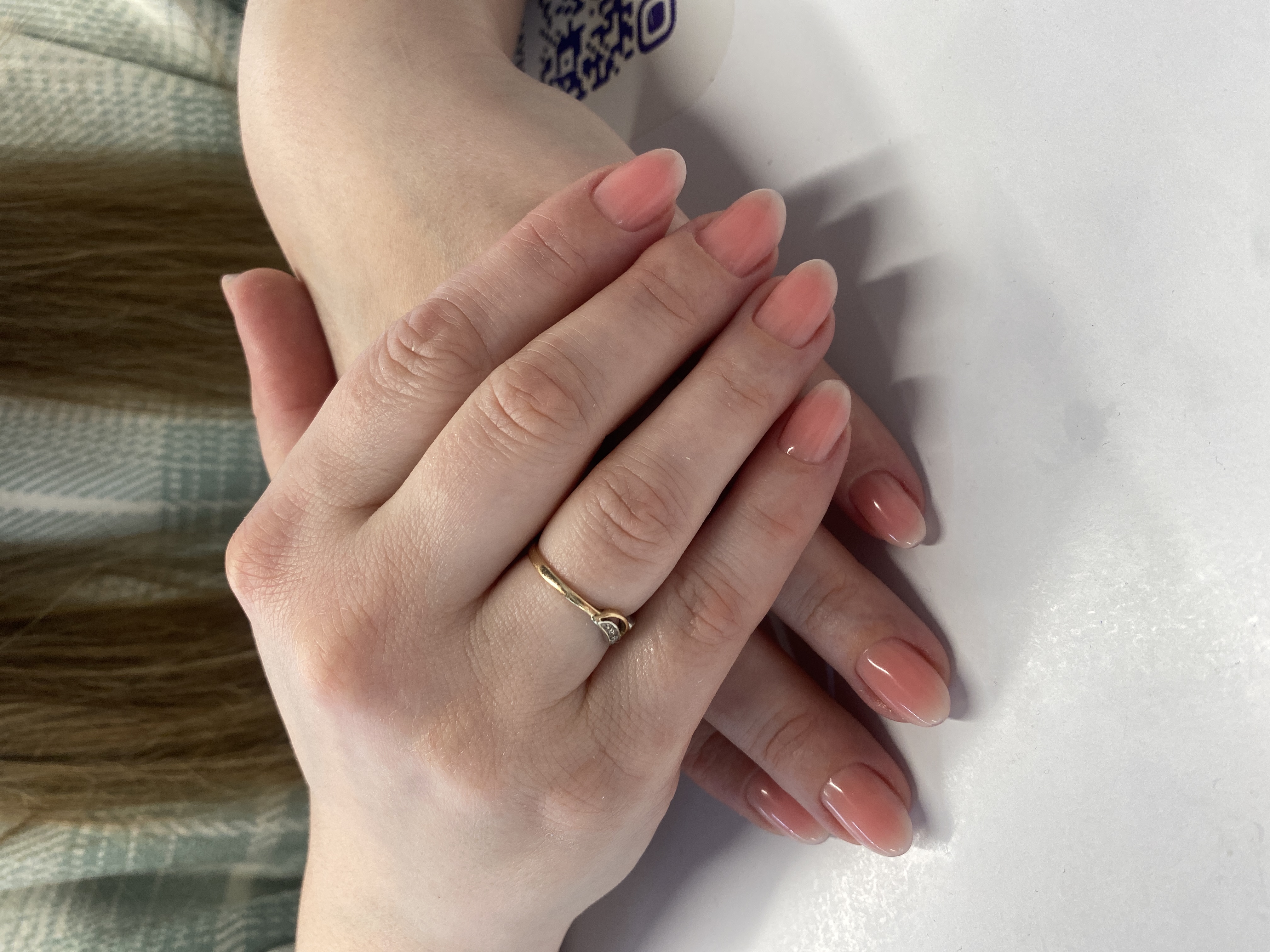 нюд, однотон, Маникюр, кремовый, на каждый день