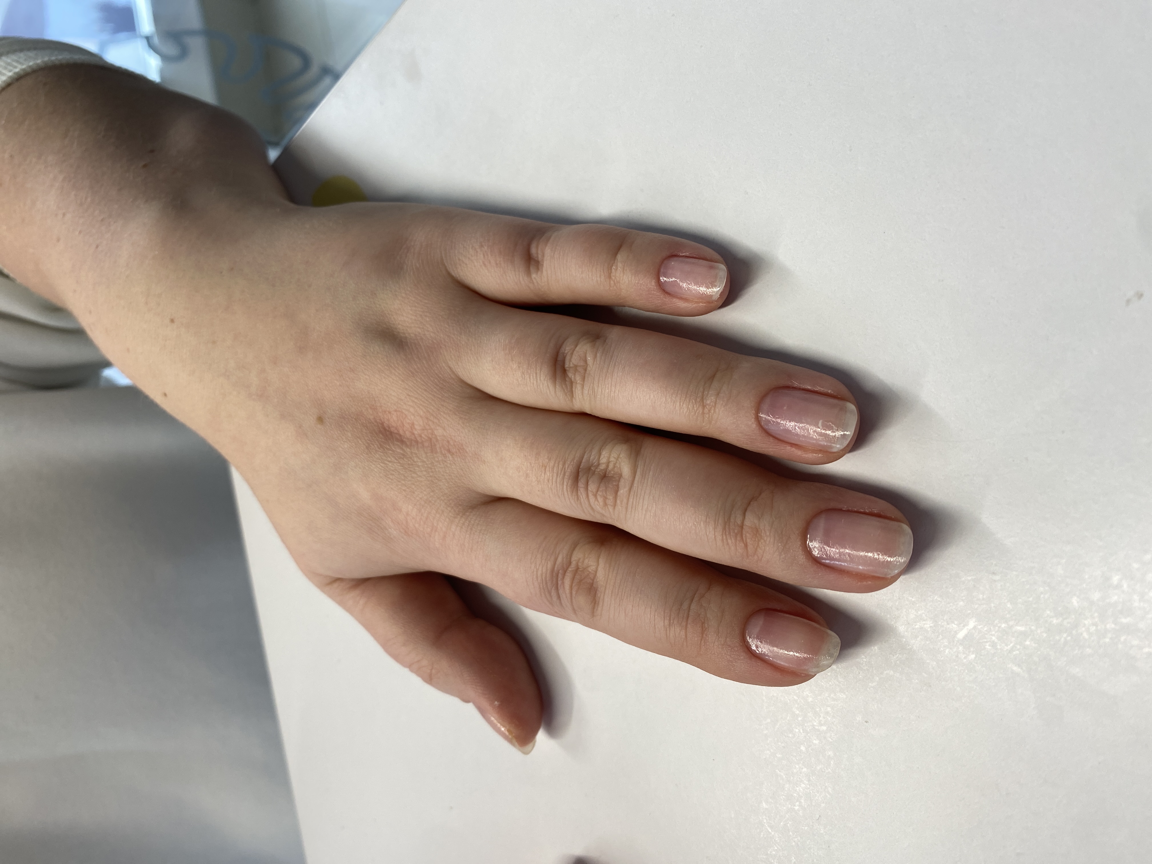 однотон, Маникюр, бесцветный, на каждый день