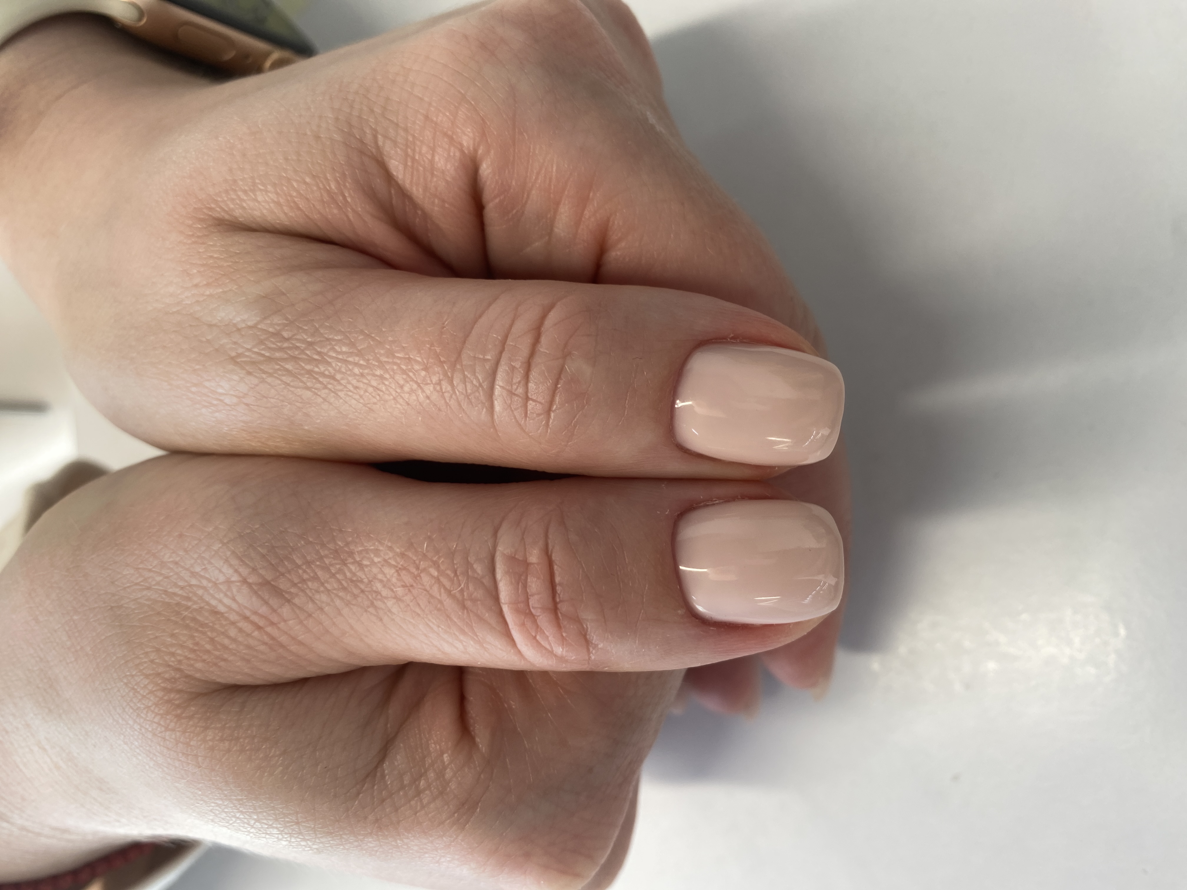 однотон, Маникюр, нюд, молочный, на каждый день