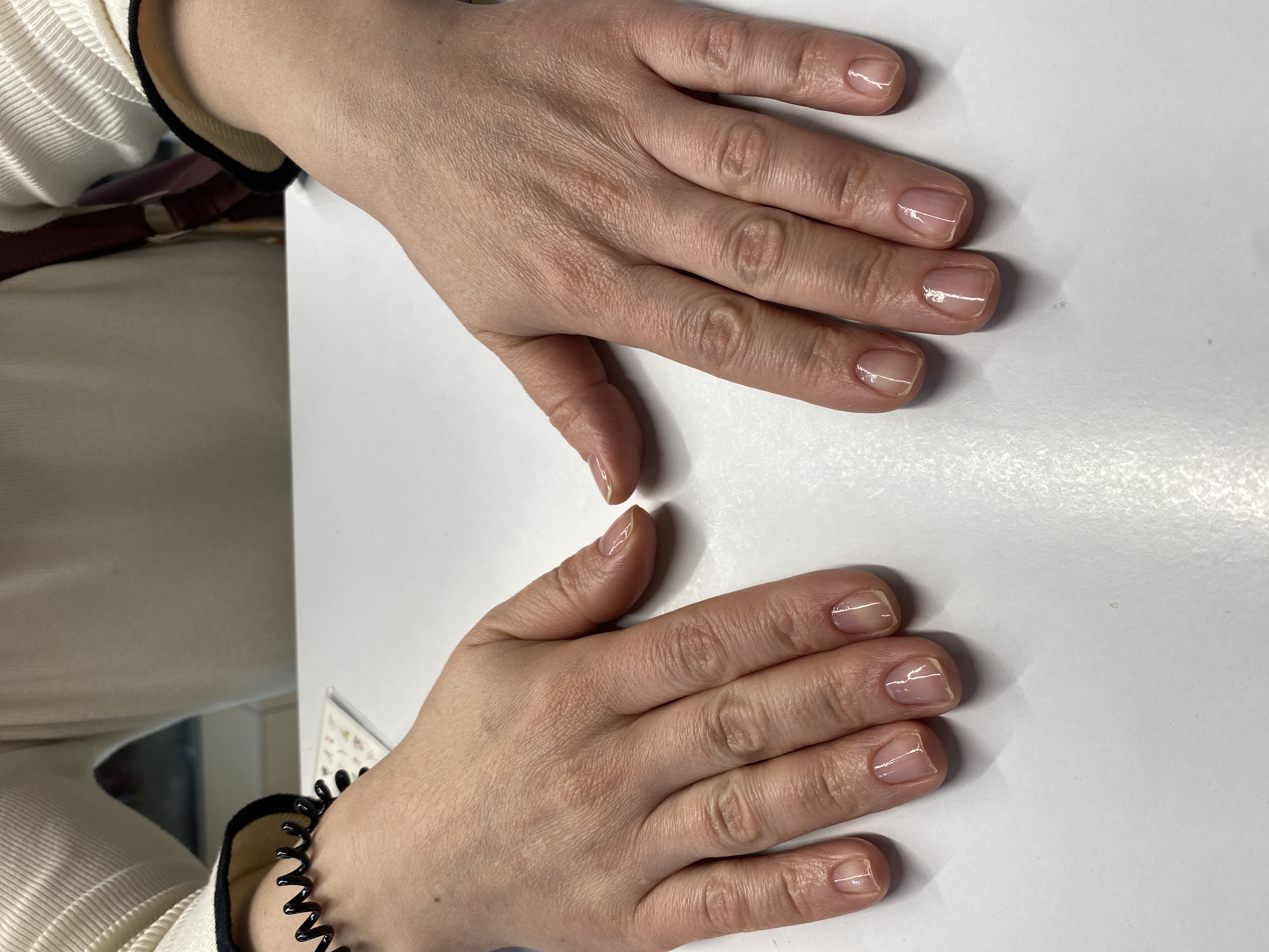 однотон, Маникюр, бесцветный, на каждый день