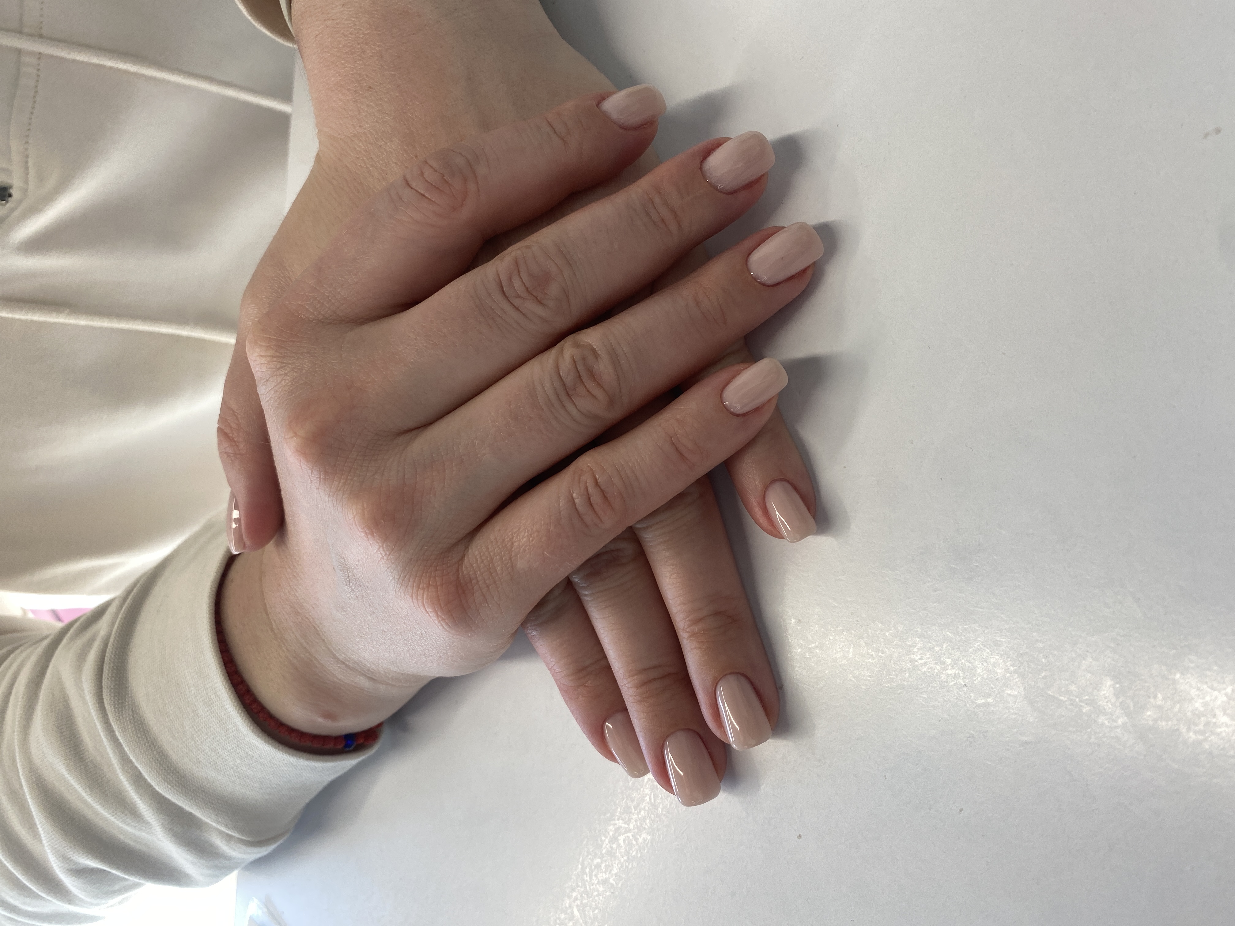 однотон, Маникюр, нюд, молочный, на каждый день