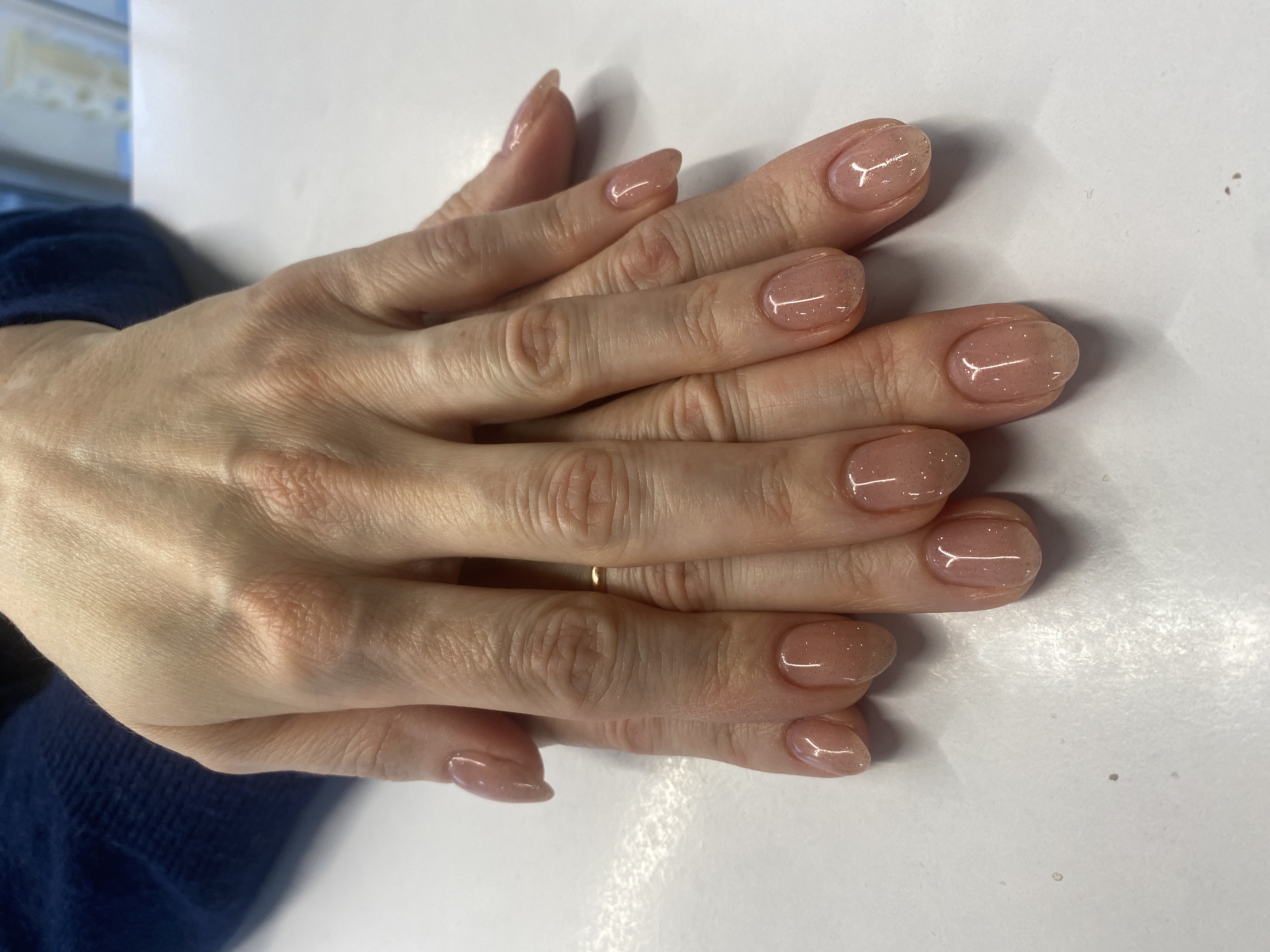 однотон, нежный, Маникюр, лак с блестками, на каждый день, натуральный