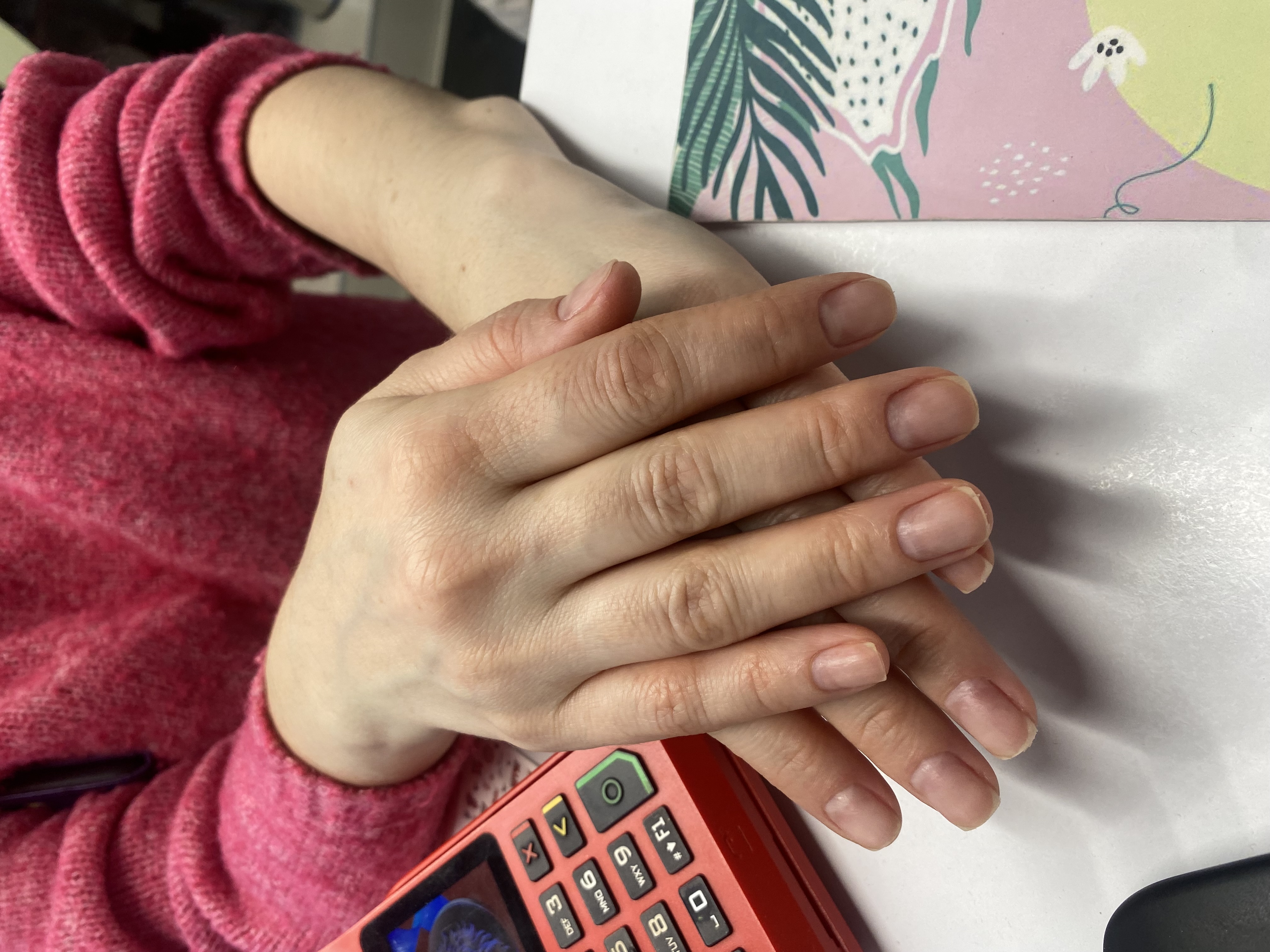 гигиенический, Маникюр, без покрытия