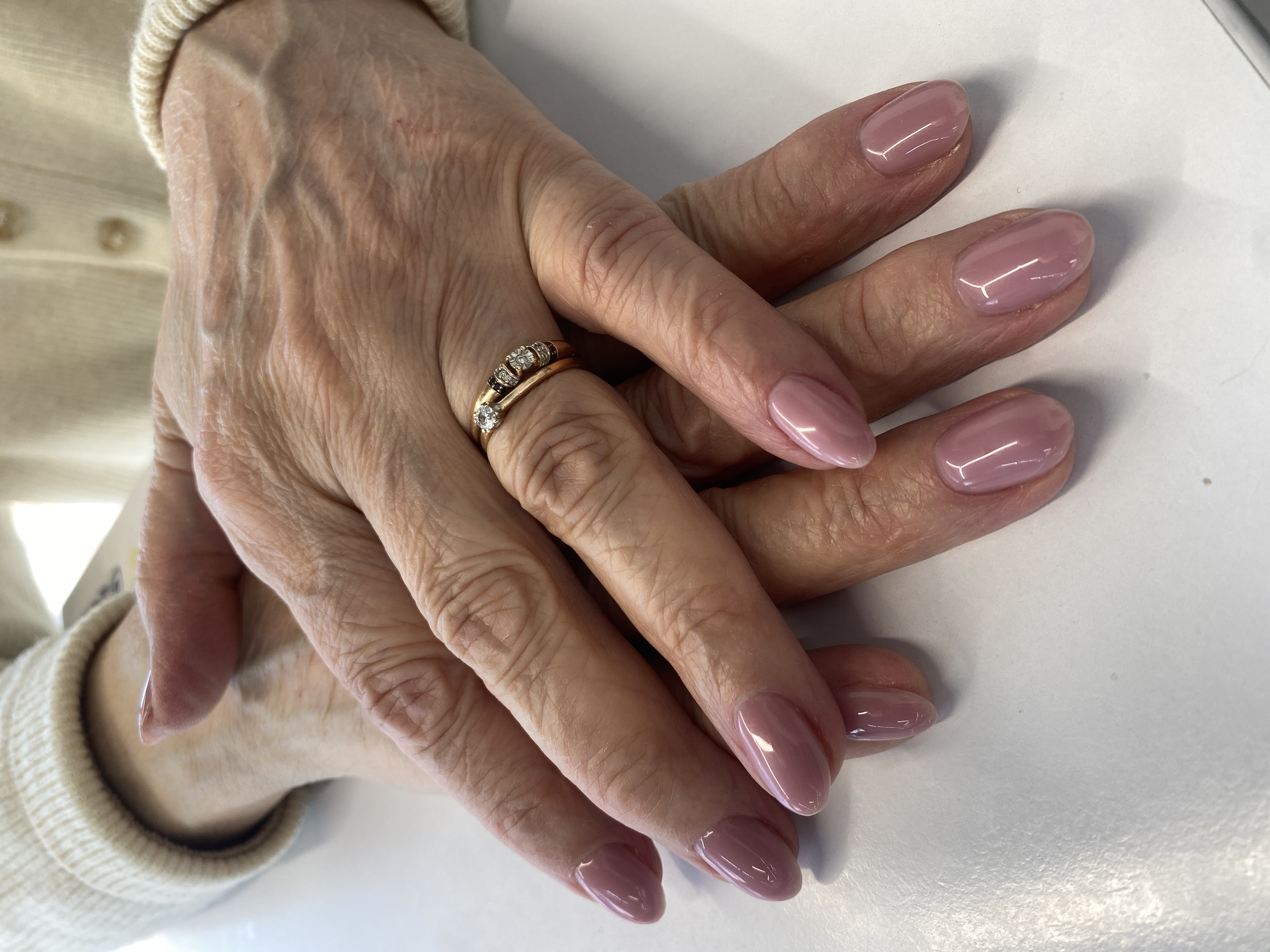 однотон, на каждый день, Маникюр, нежный, сиреневый