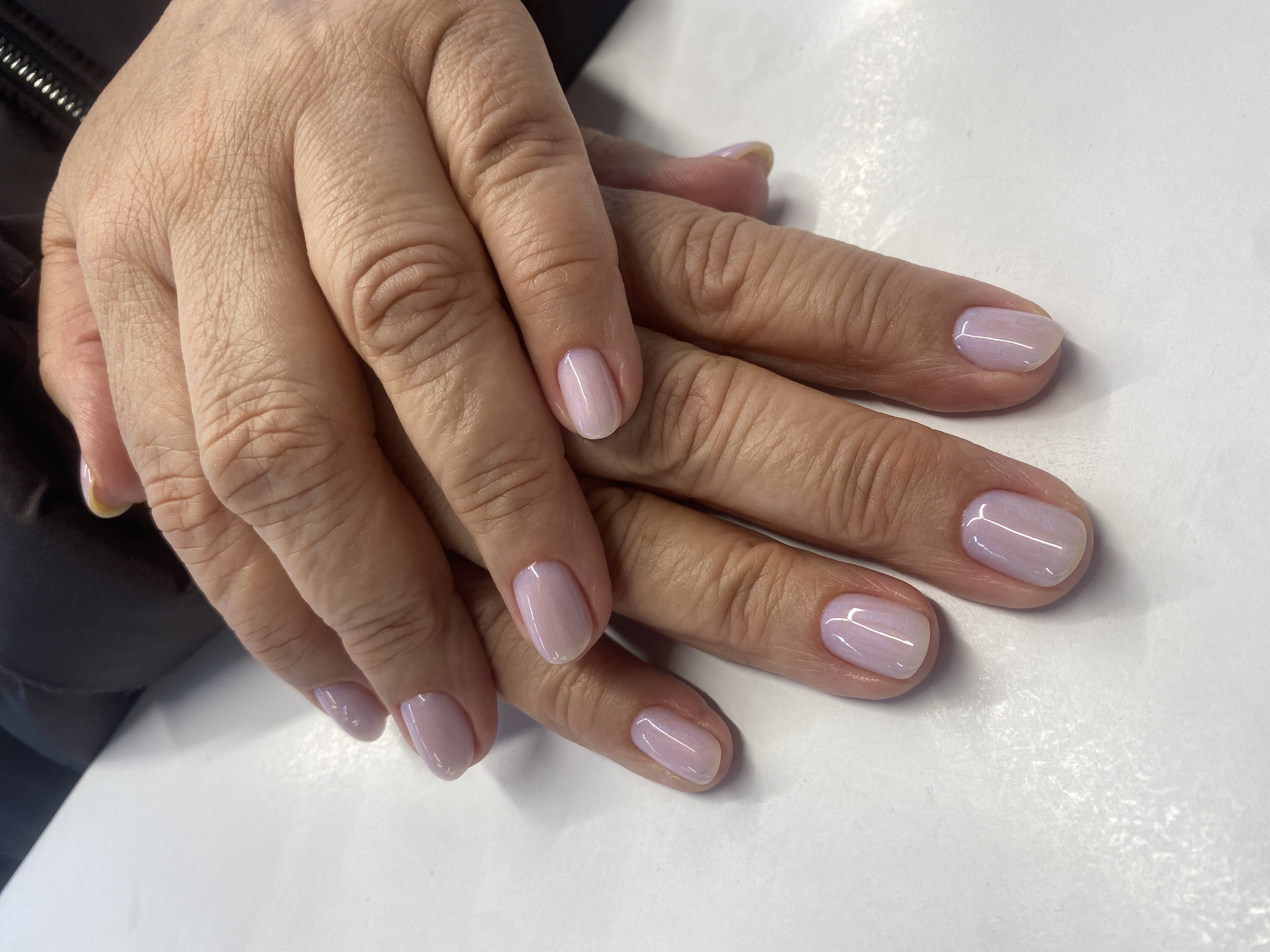 лак с блестками, Маникюр, однотон, нежный, перламутр, на каждый день