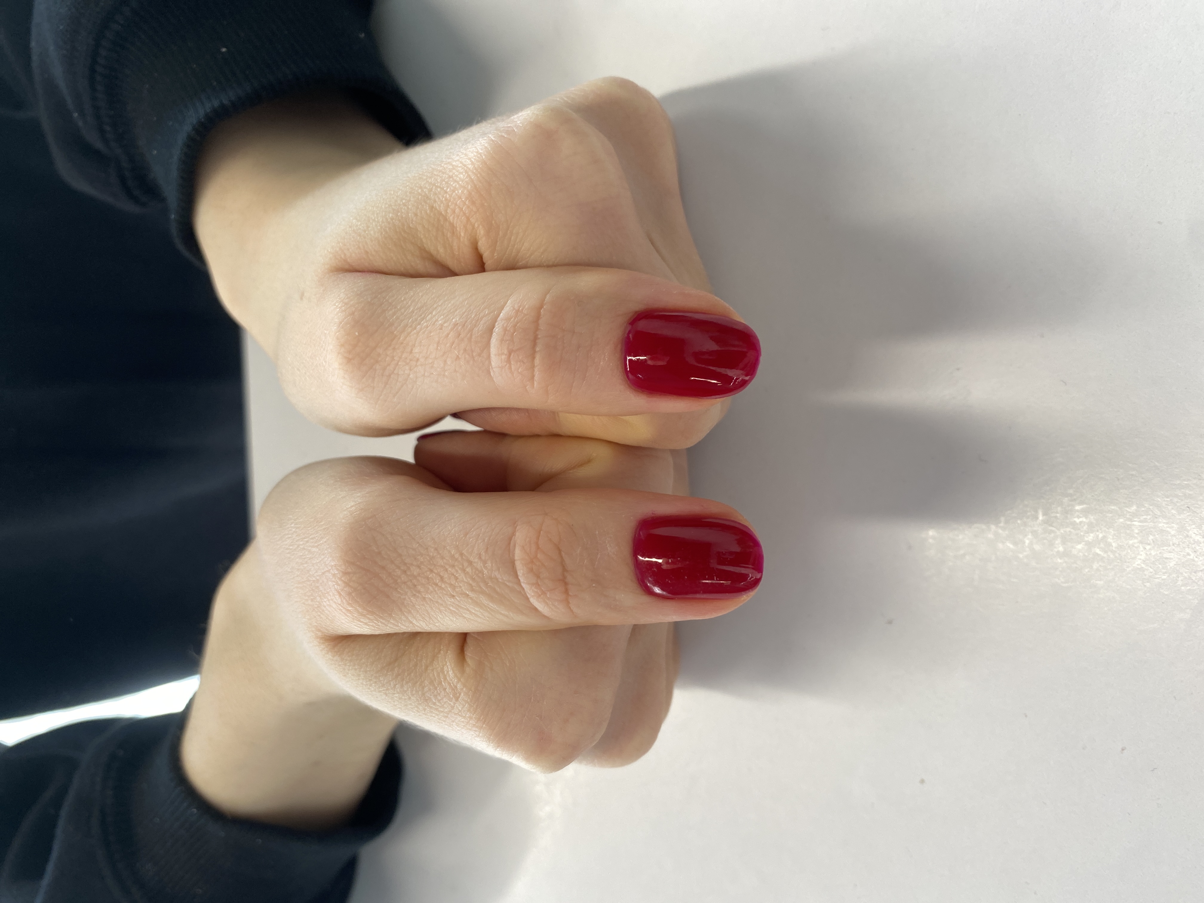 однотон, Маникюр, винный, на каждый день