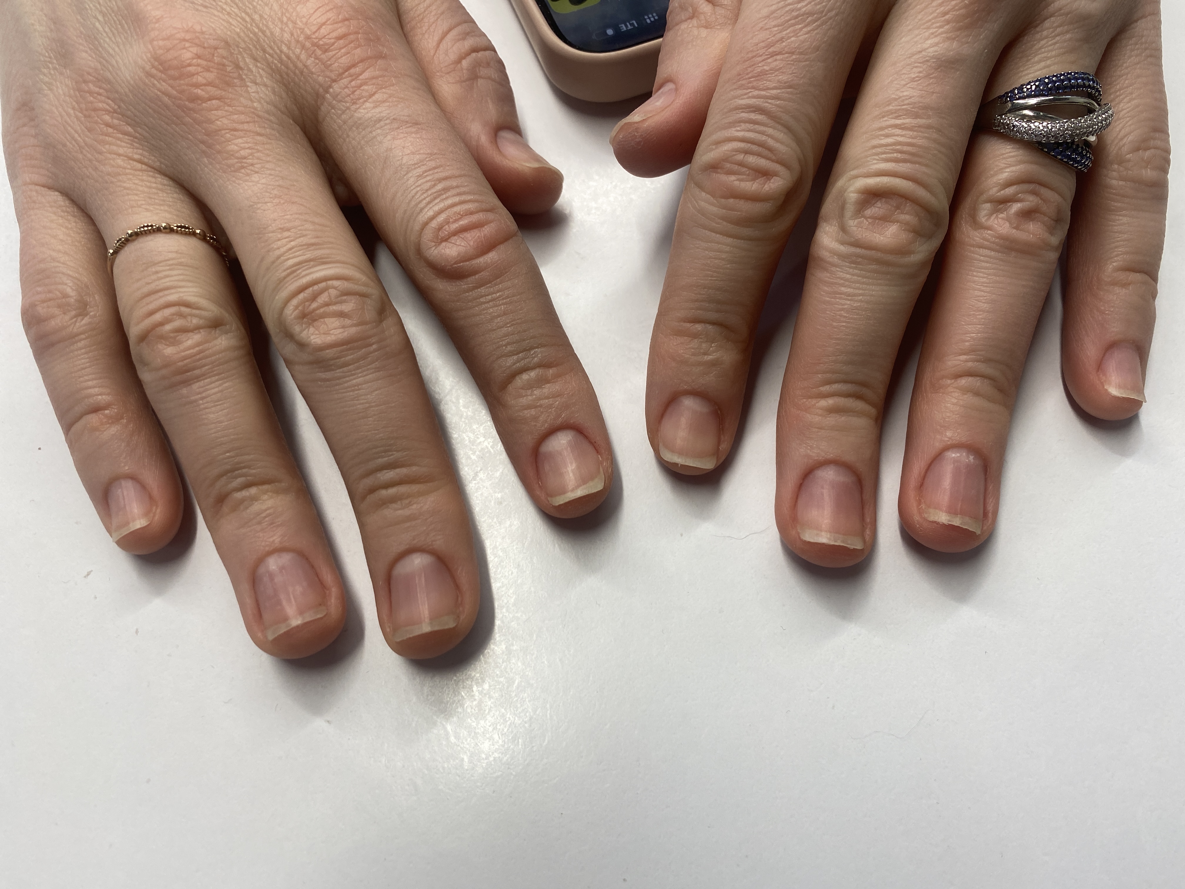 гигиенический, Маникюр, без покрытия