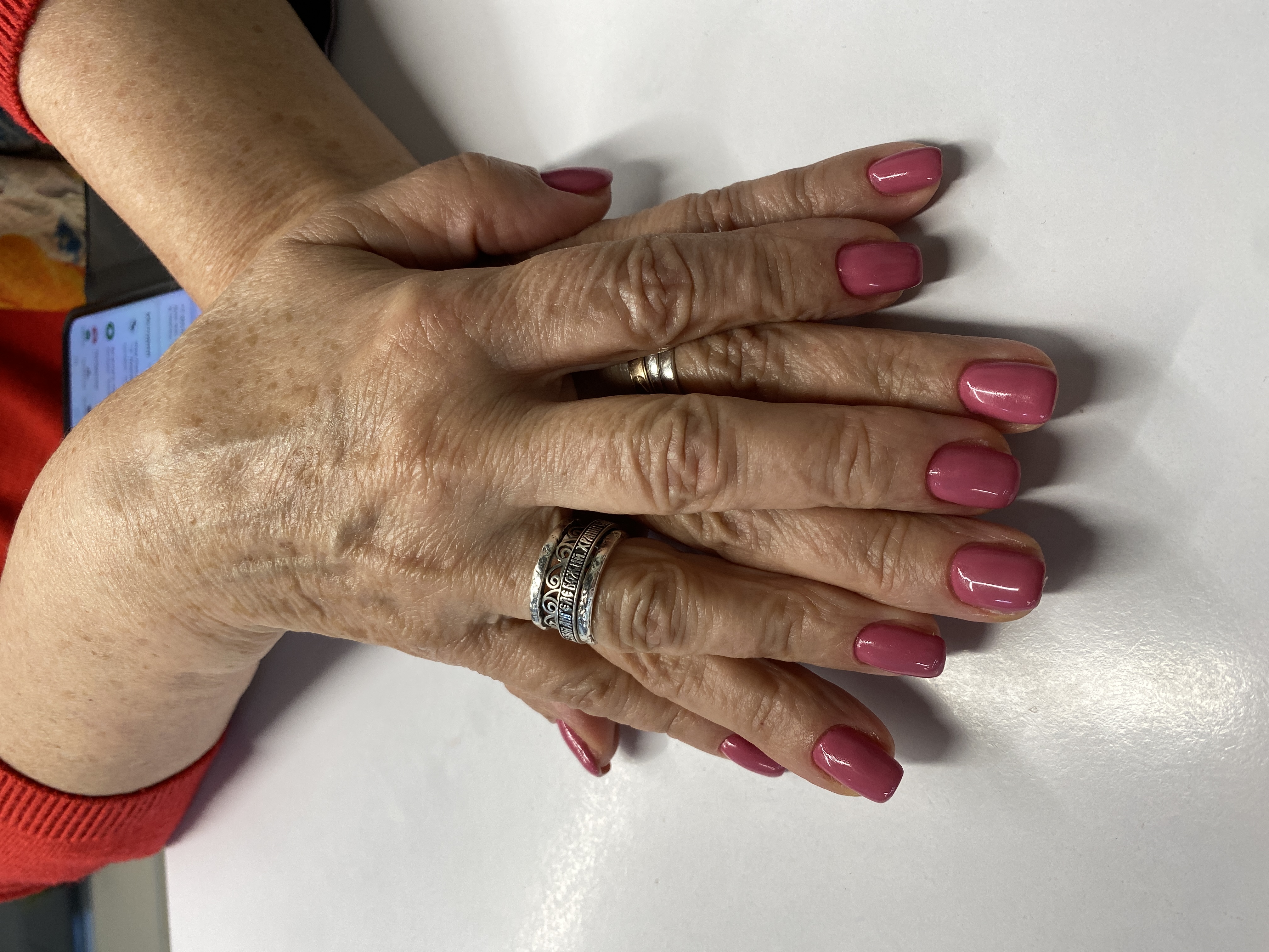 нюд, Маникюр, однотон, сиреневый, на каждый день