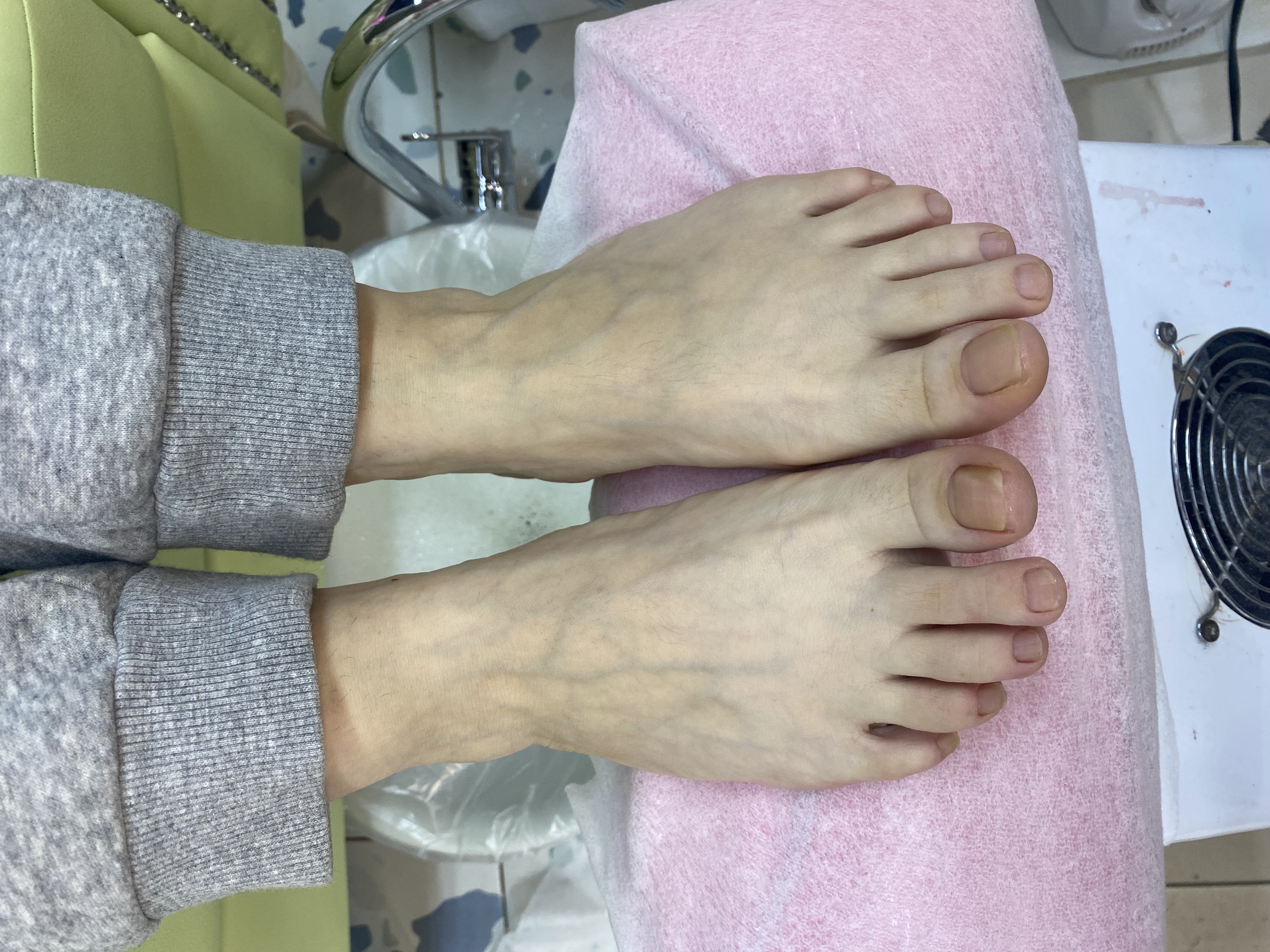 гигиенический, Педикюр, без покрытия