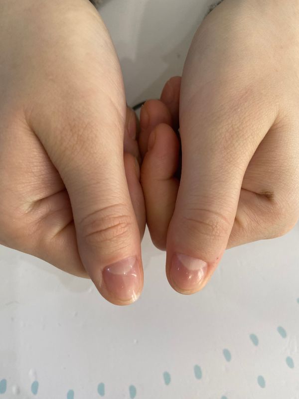 Маникюр, бесцветный, на каждый день, глянцевый, однотон