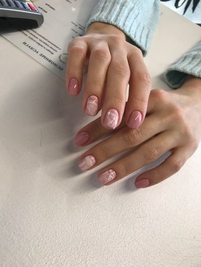 дизайн, мрамор, глянцевый, нюд, розовый