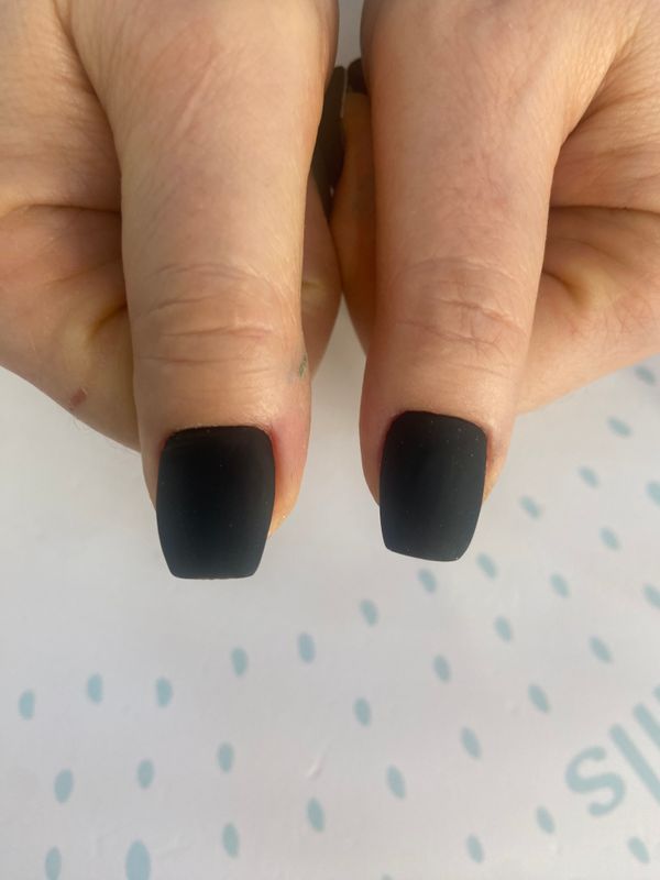 Маникюр, черный, матовый, дизайн, фольга, абстракция, оригинальный