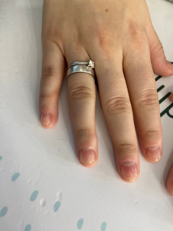 Маникюр, бесцветный, на каждый день, глянцевый, однотон