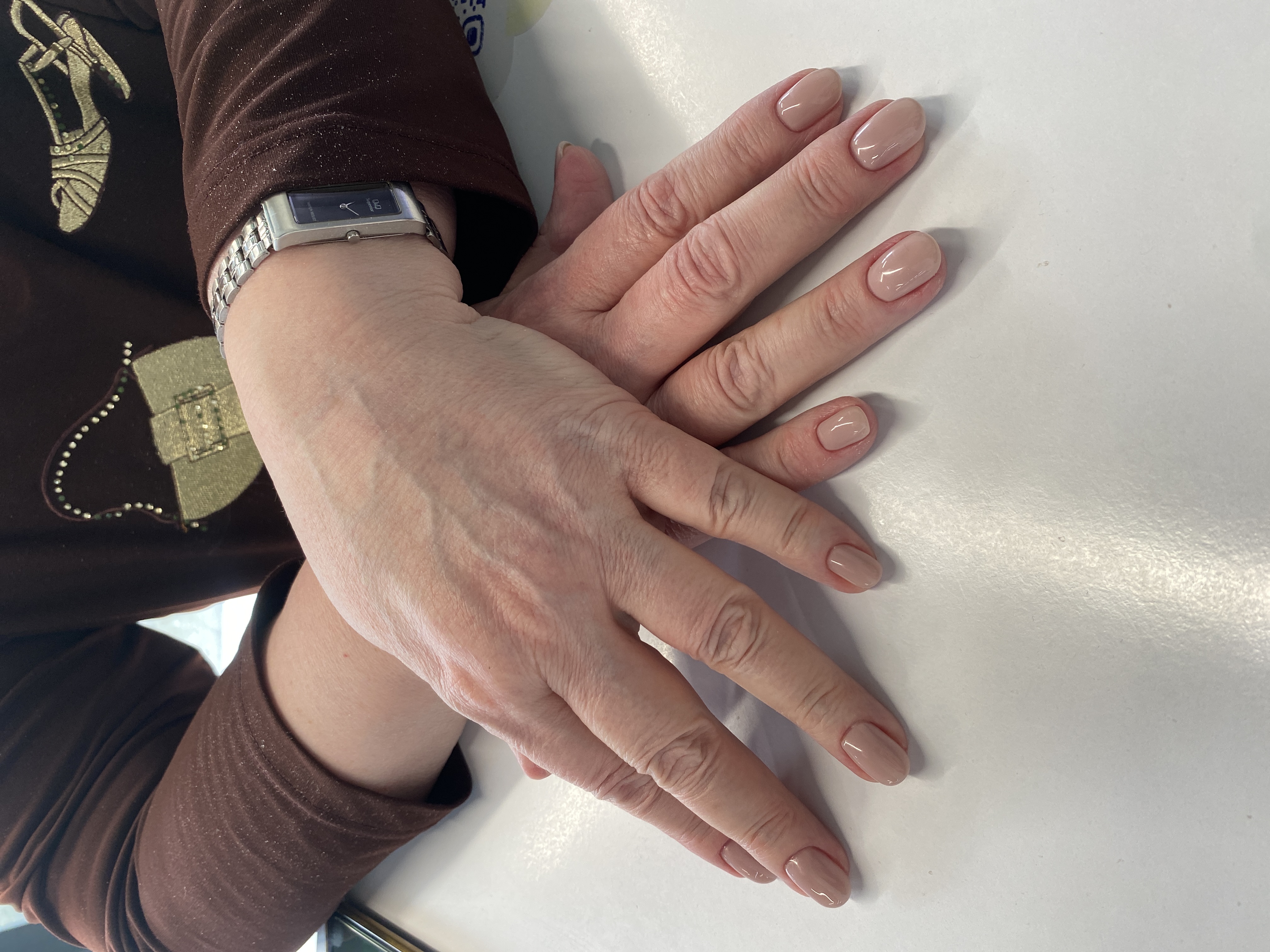 однотон, Маникюр, нежный, пудровый, на каждый день