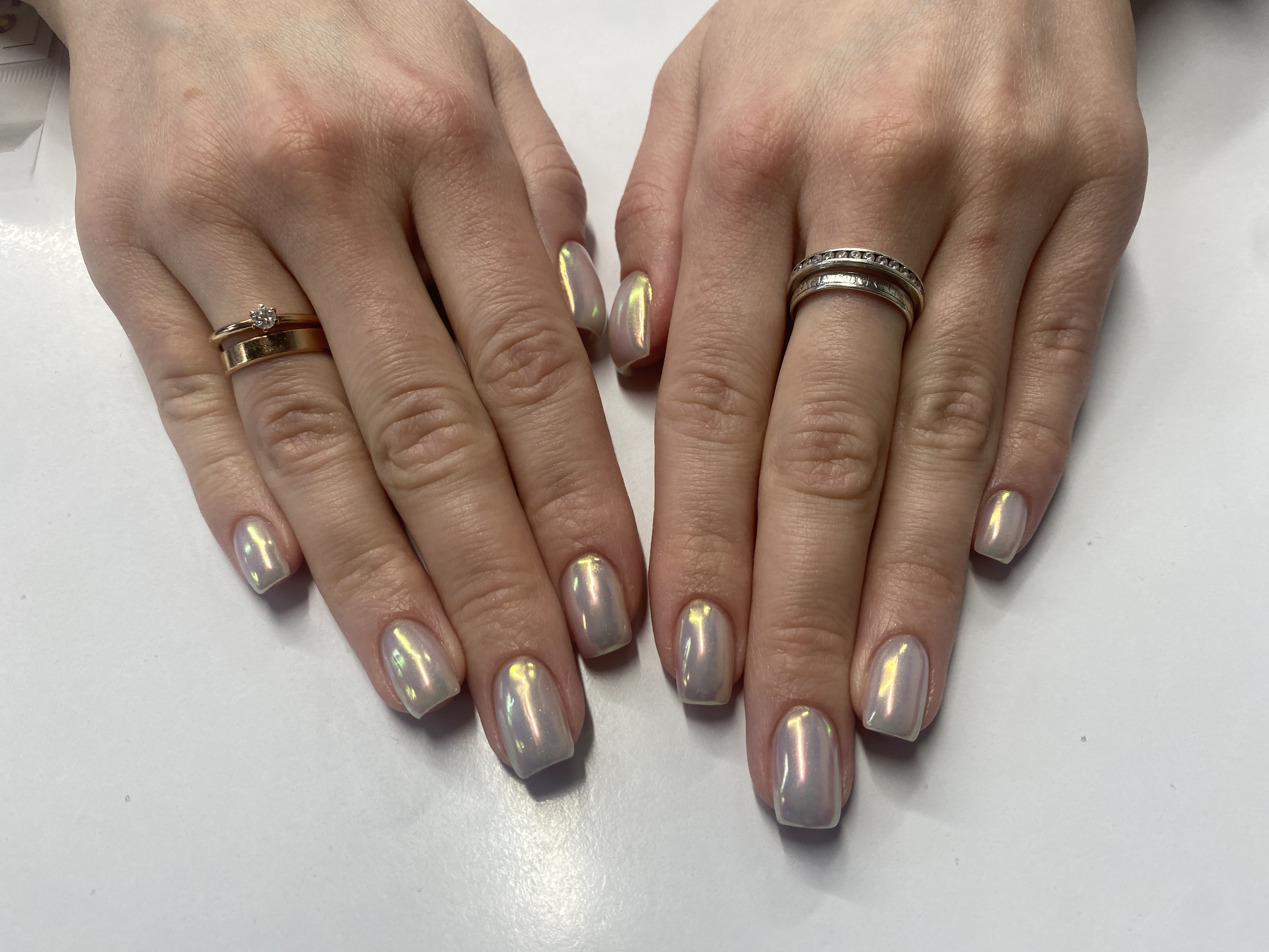 Маникюр, серебро, дизайн, втирка, глиттер, оригинальный, праздничный