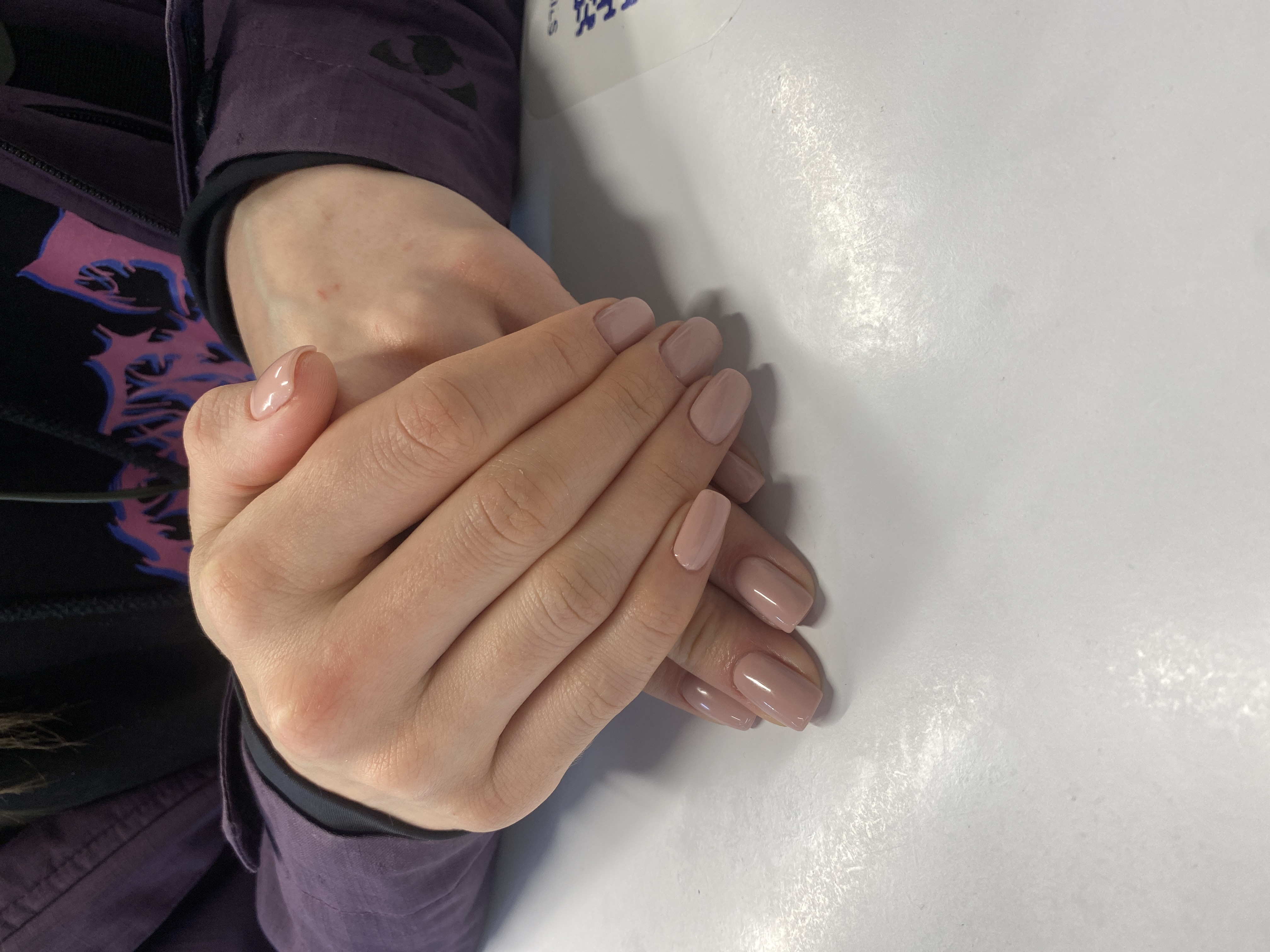 нюд, однотон, Маникюр, нежный, бежевый, на каждый день