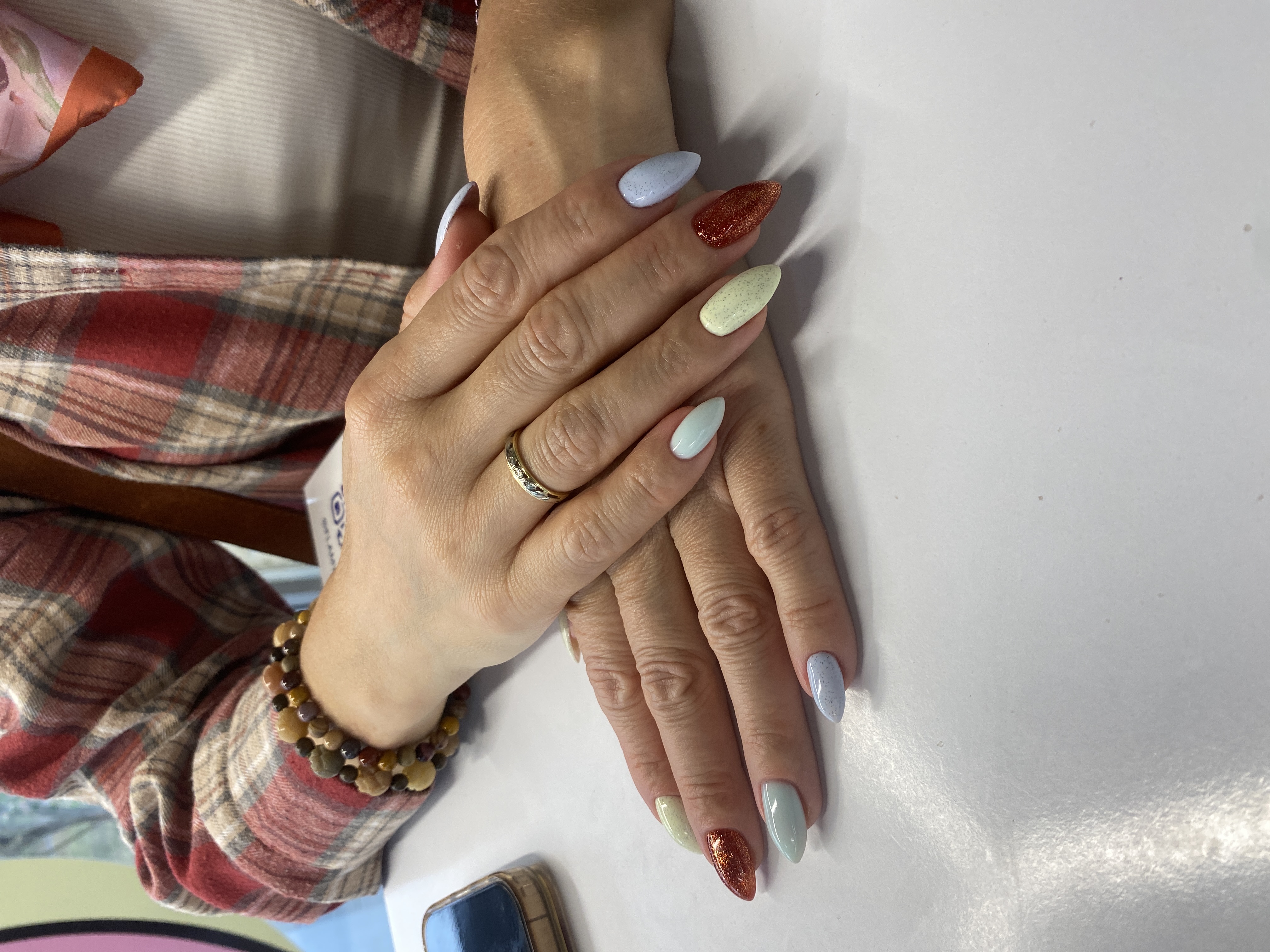 Маникюр, лак с блестками, на каждый день, разные цвета, оригинальный