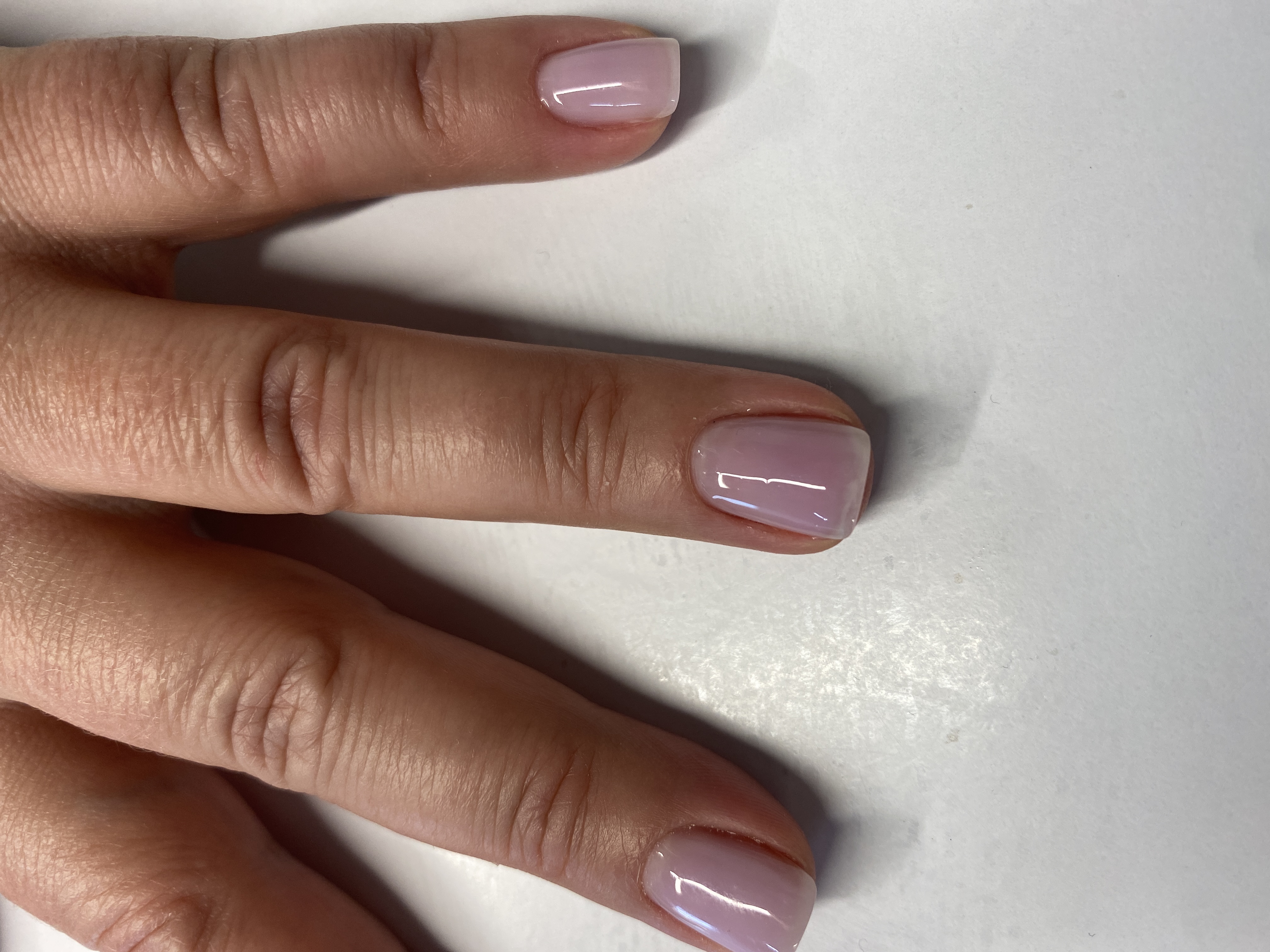 однотон, Маникюр, на каждый день, нежный, молочный