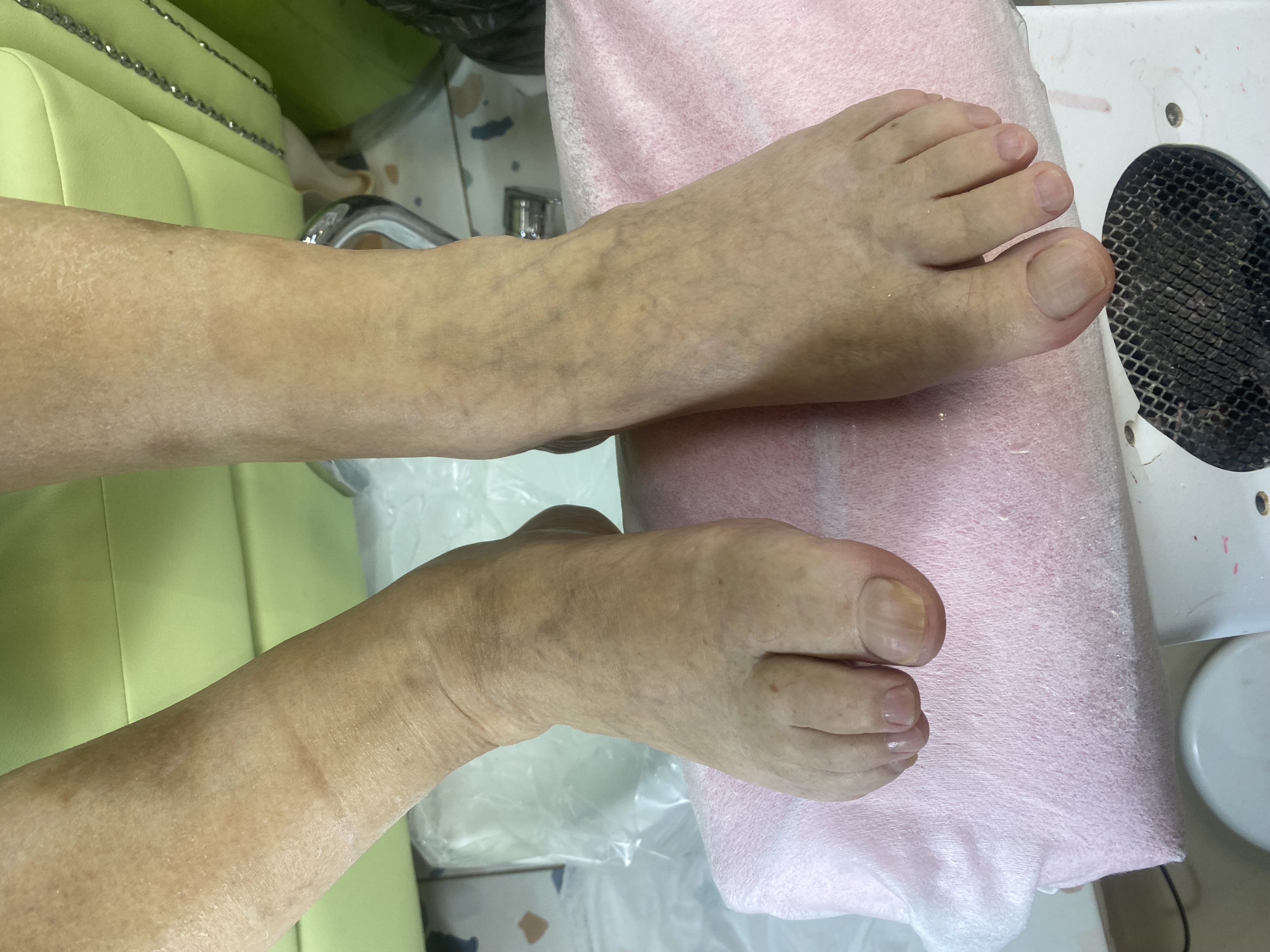 гигиенический, Педикюр, без покрытия